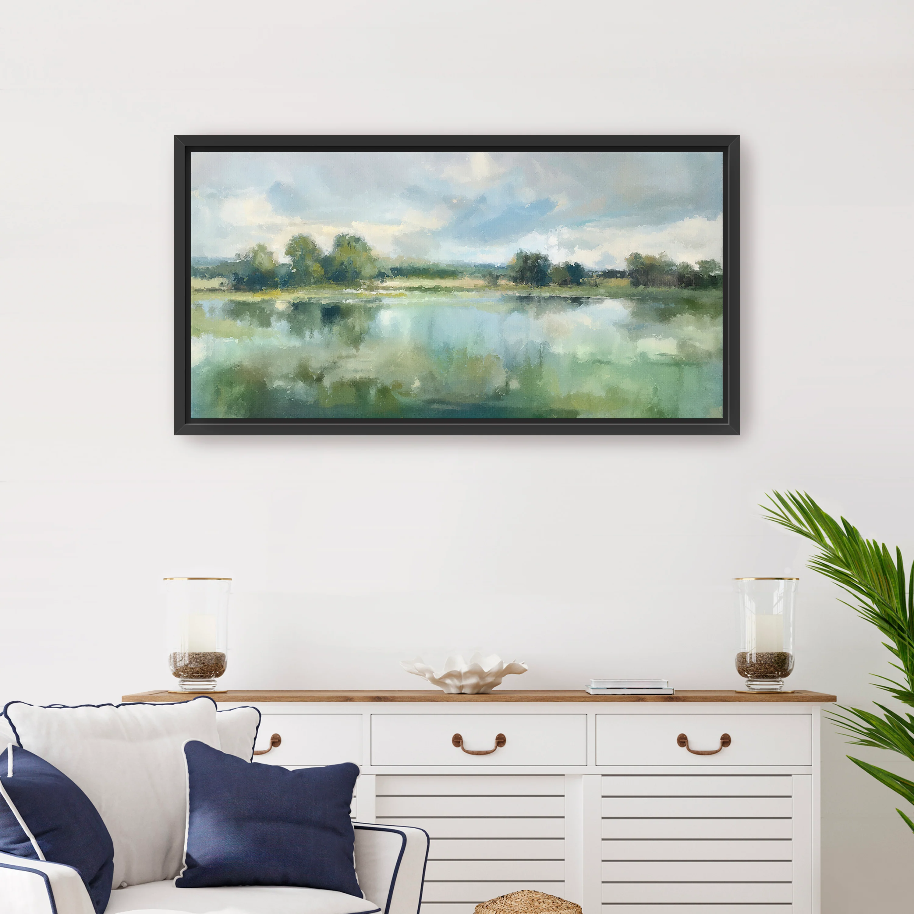 Lake Of The Meadows Canvas Giclee - Image 2