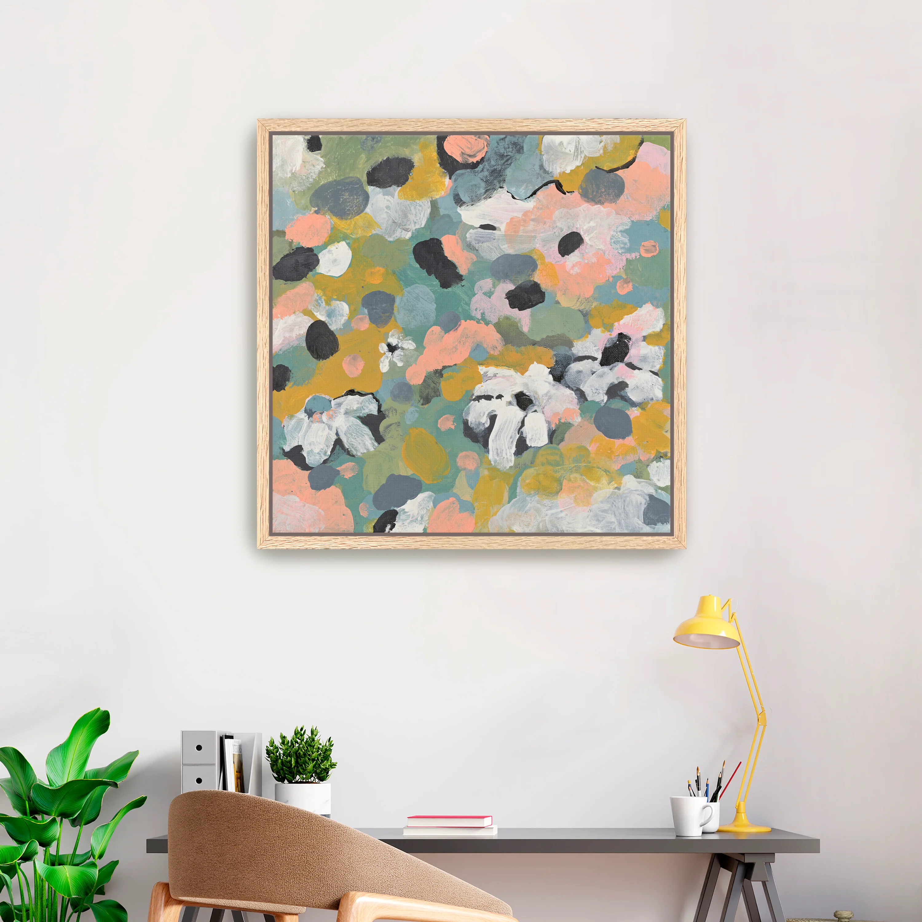 Le Jardin I Canvas Giclee - Image 2