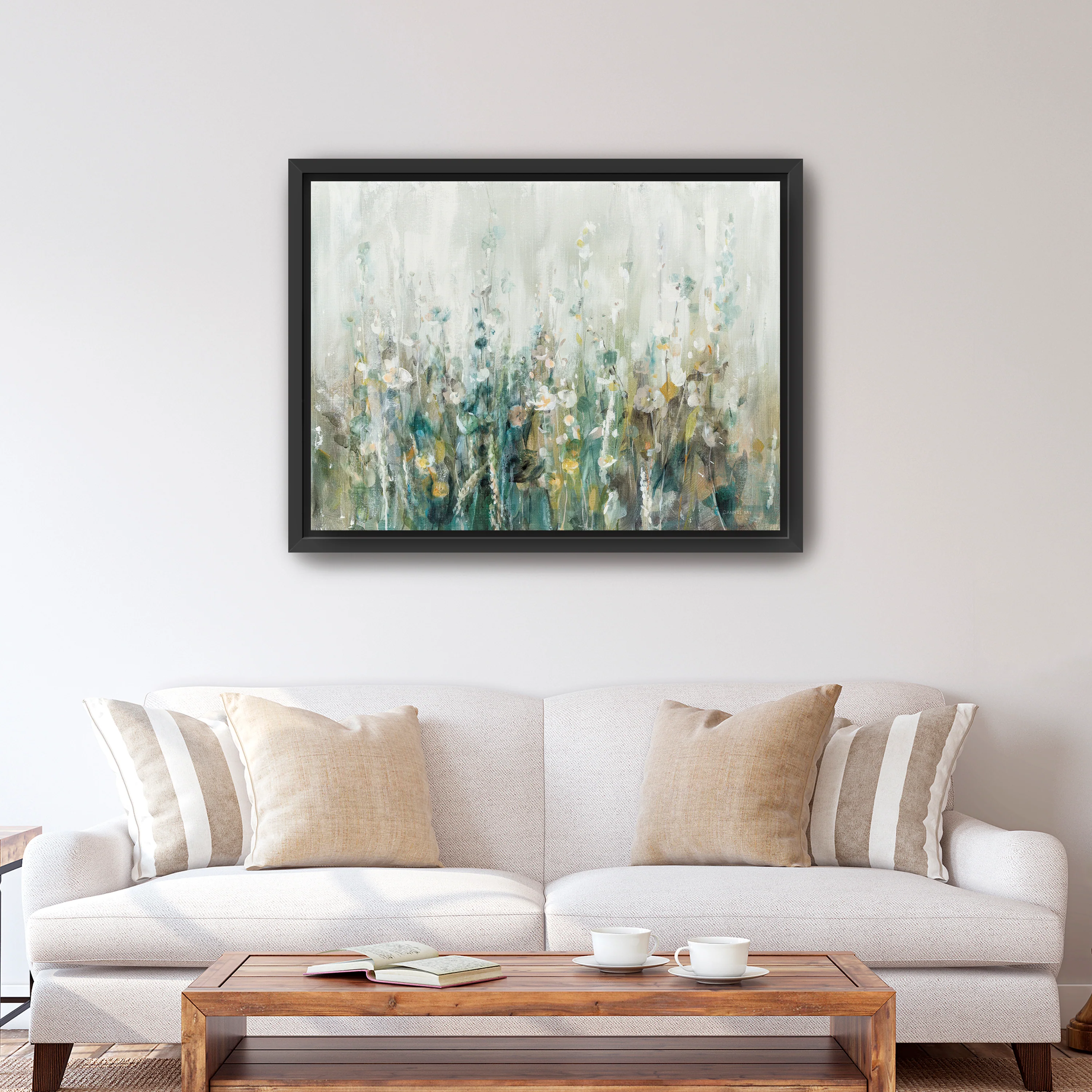 Wildflower Field Canvas Giclee - Image 5