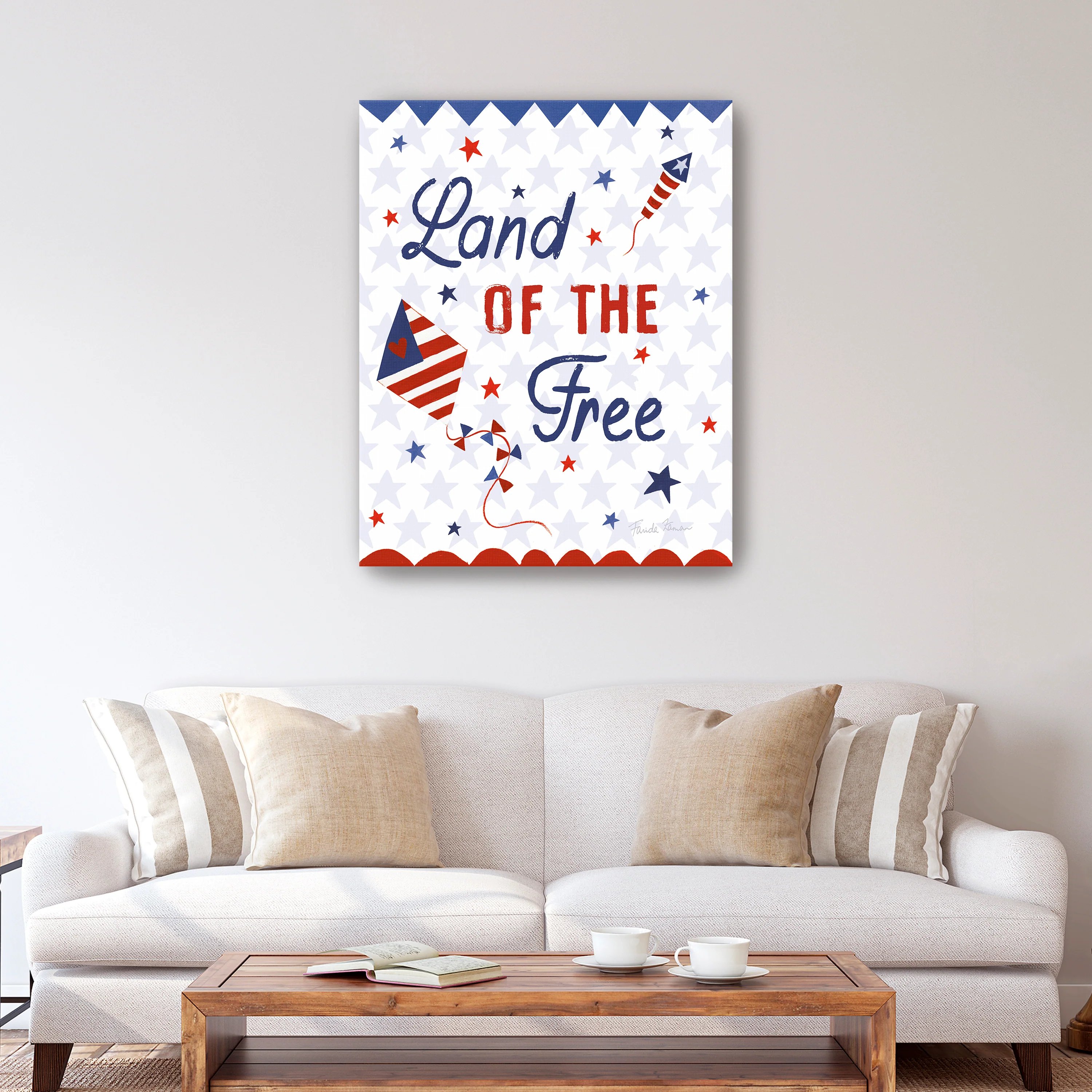 American the Beatiful IV Canvas Giclee - Image 11