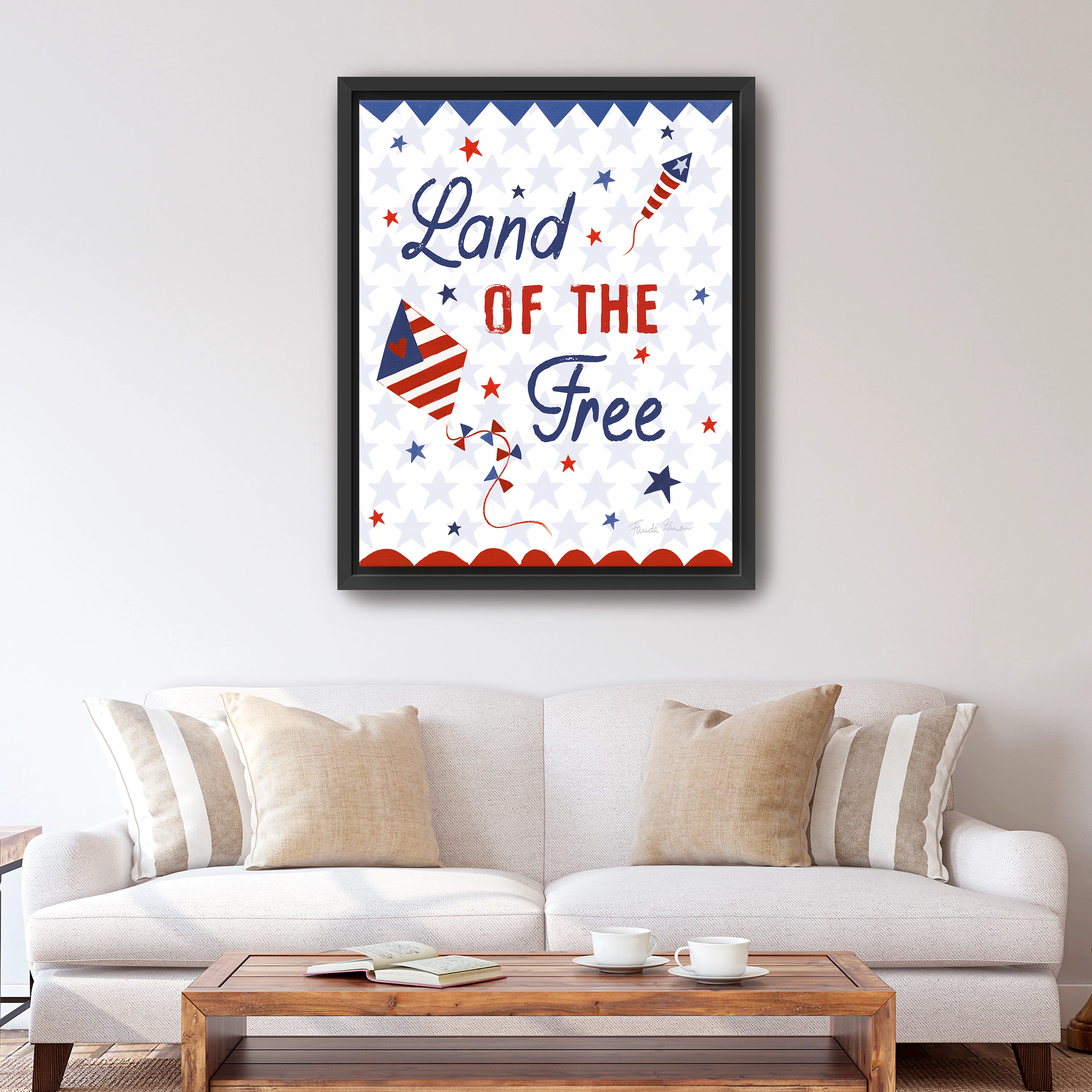 American the Beatiful IV Canvas Giclee - Image 2