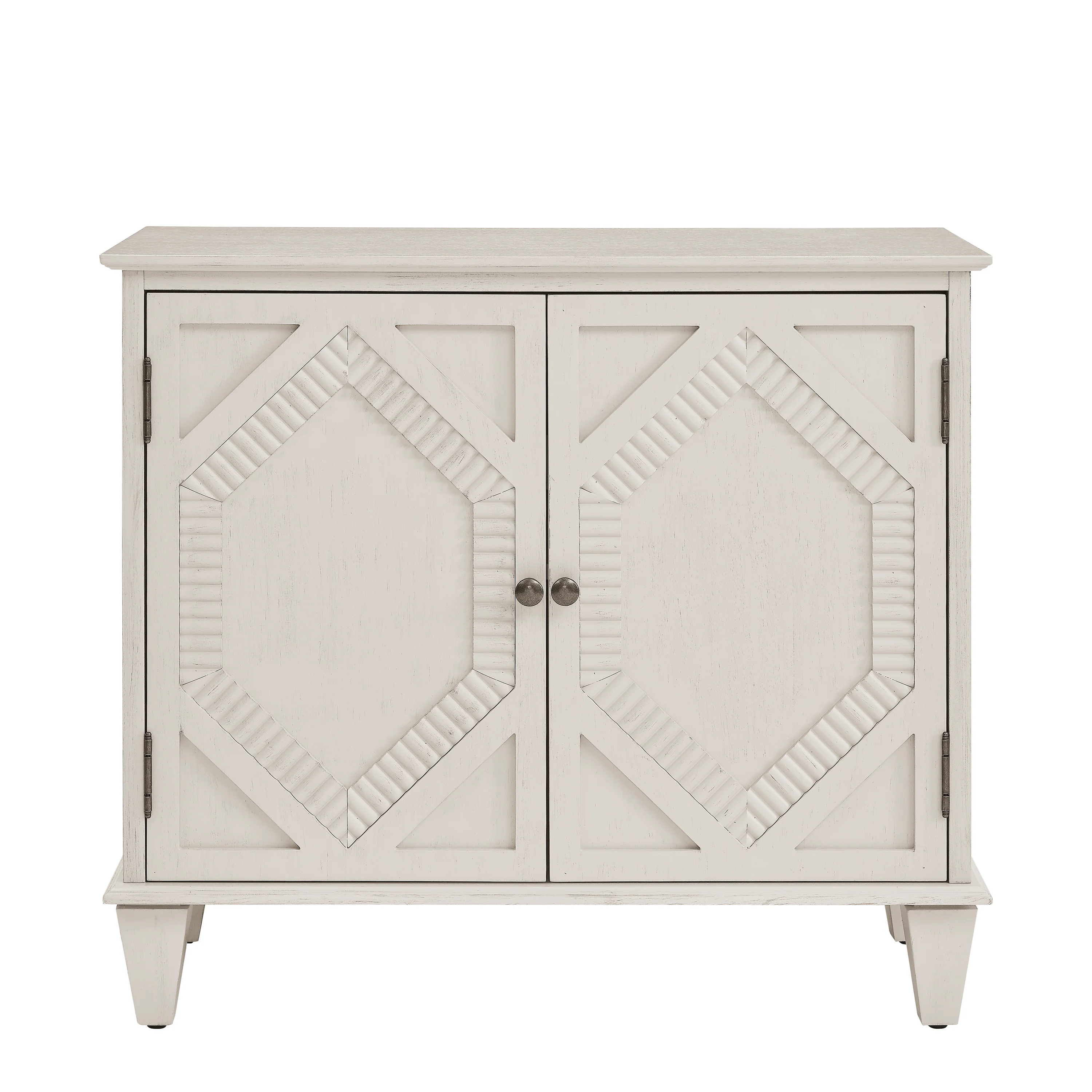 65.2' Mid Century Modern Geometric Accent Cabinet with Storage - Image 34