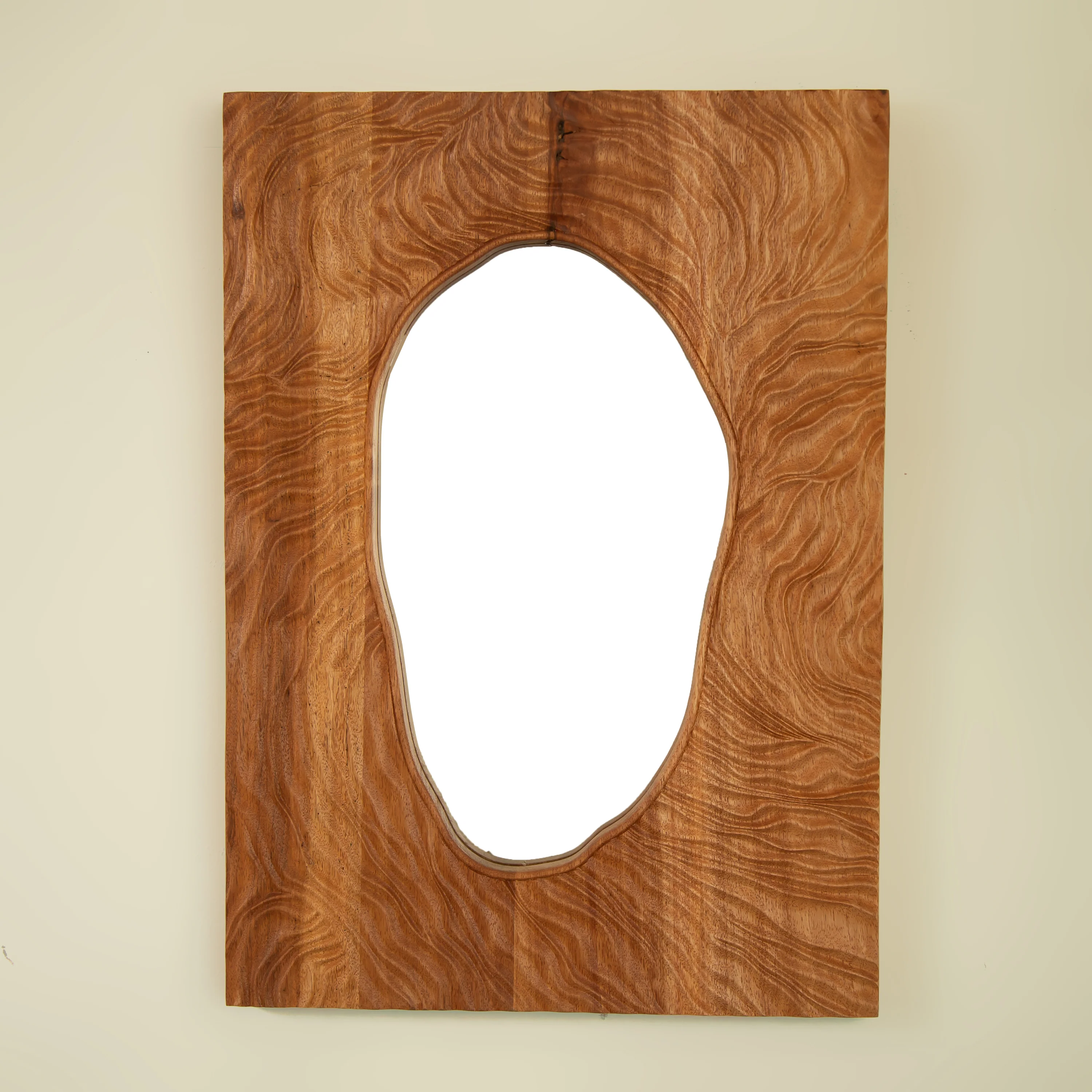 20'' Solid Rosewood Decorative Mirror - Image 2