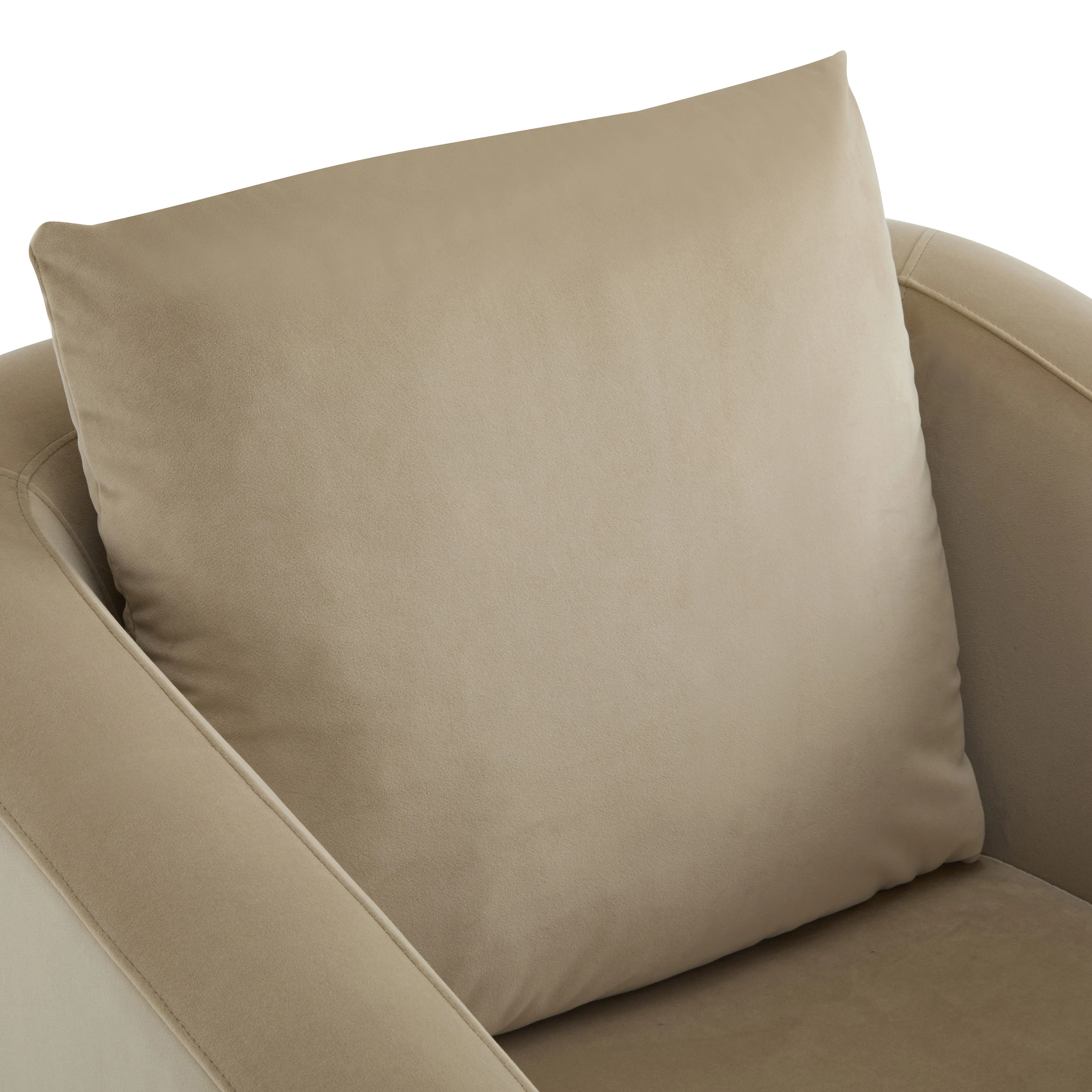 Faux Leather Barrel Club Accent Chair - Image 19