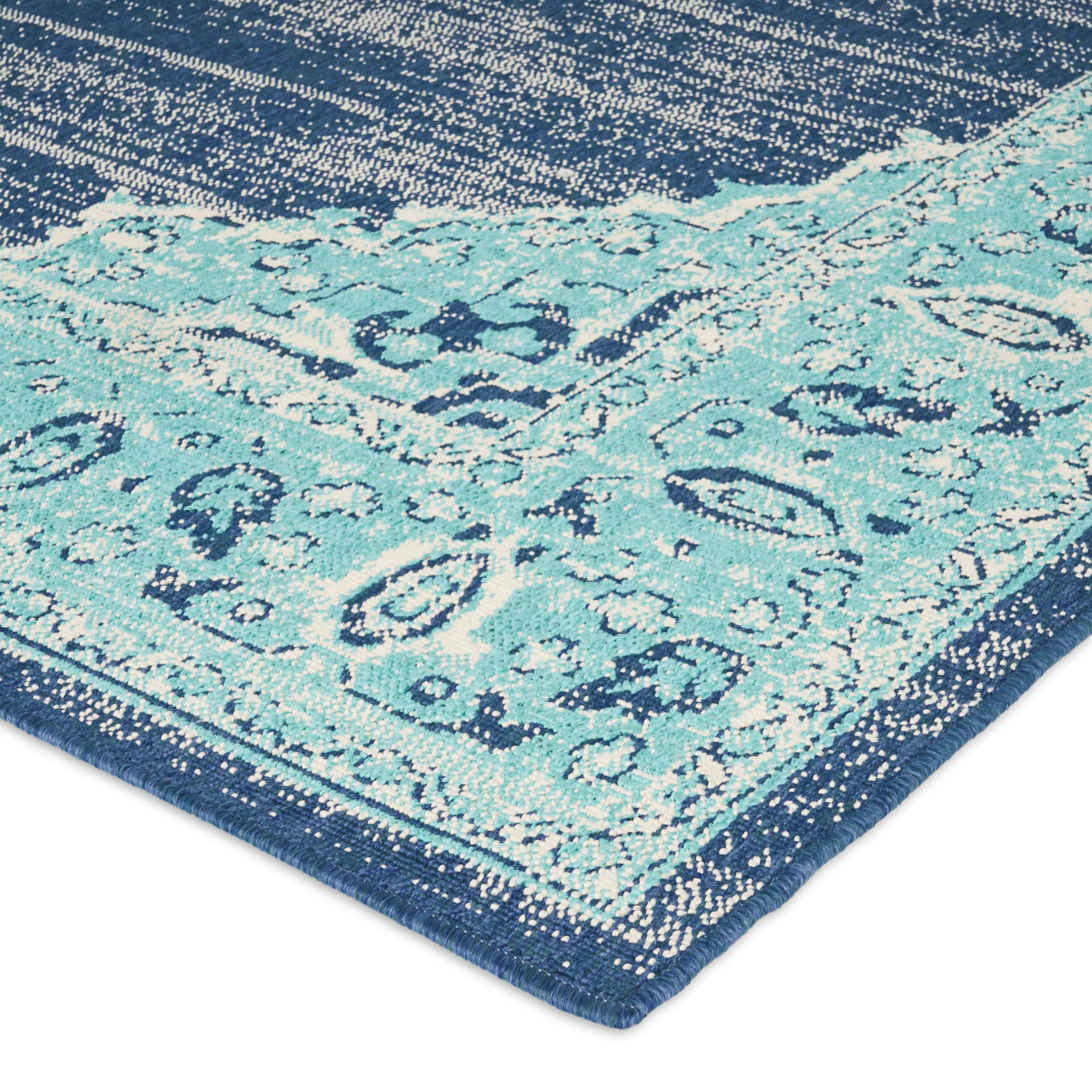84" x 63" Outdoor Polypropylene Area Rug with Rectangle Shape - Image 3