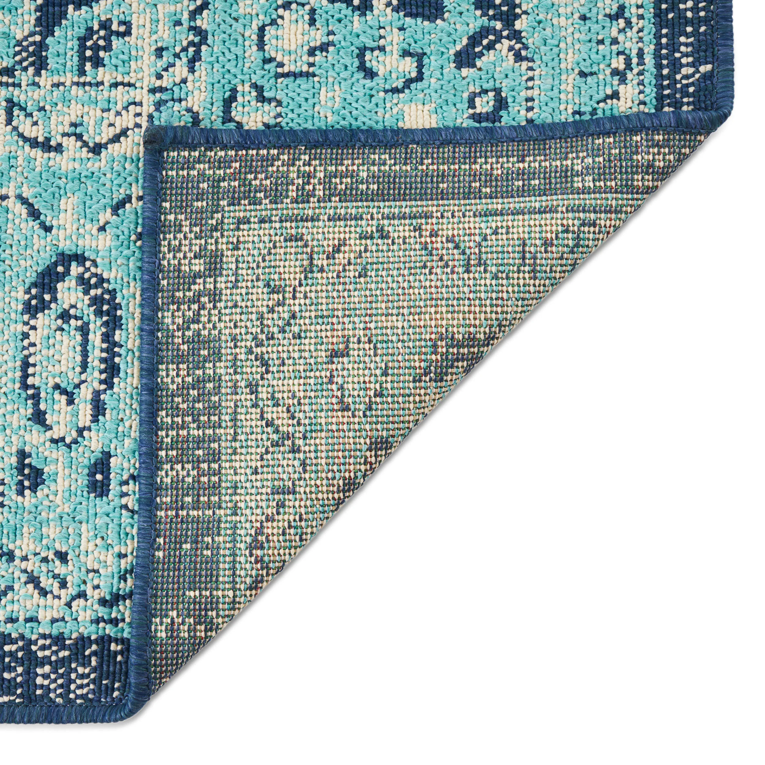 84" x 63" Outdoor Polypropylene Area Rug with Rectangle Shape - Image 4