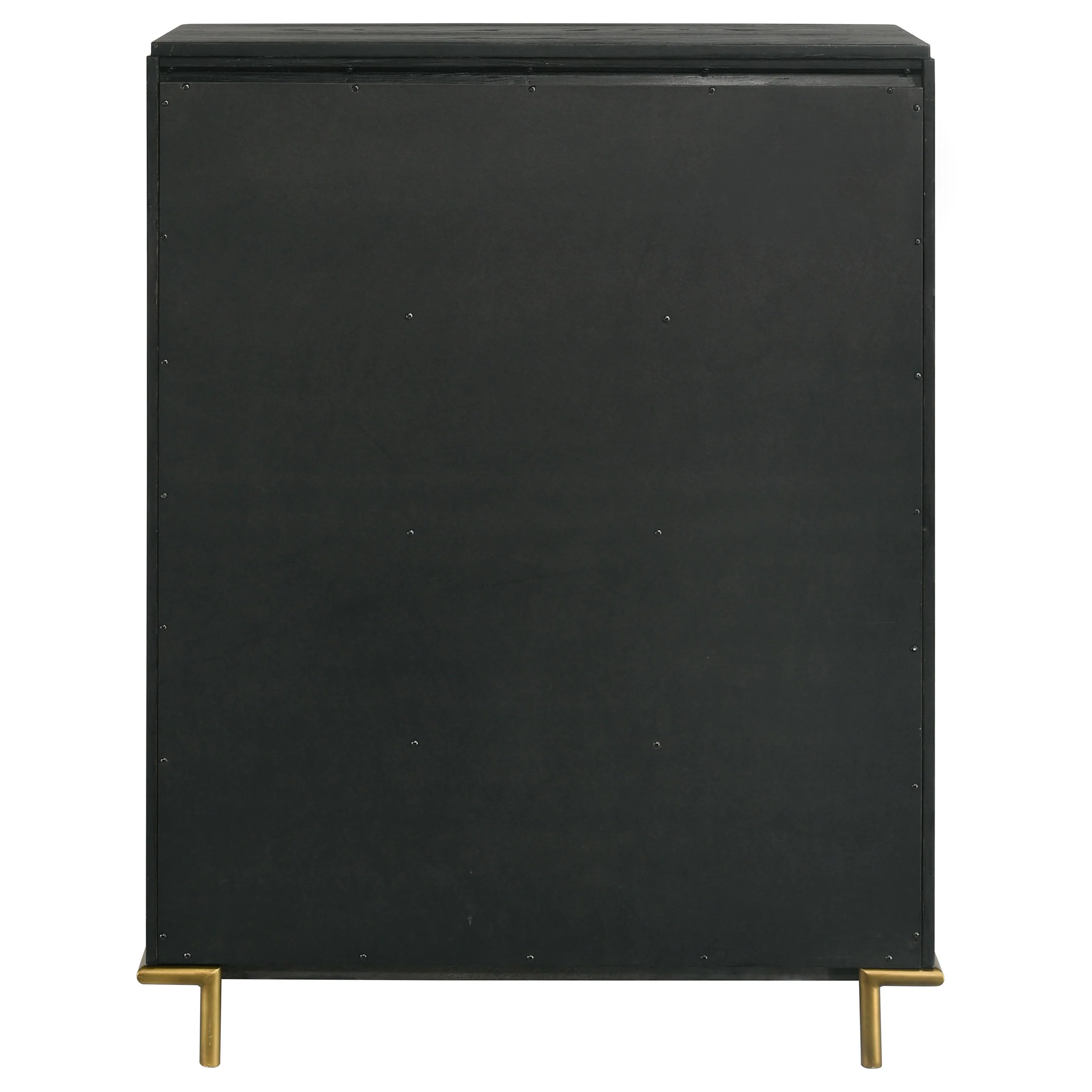 Anser Black 5-Drawer Chest - Image 26