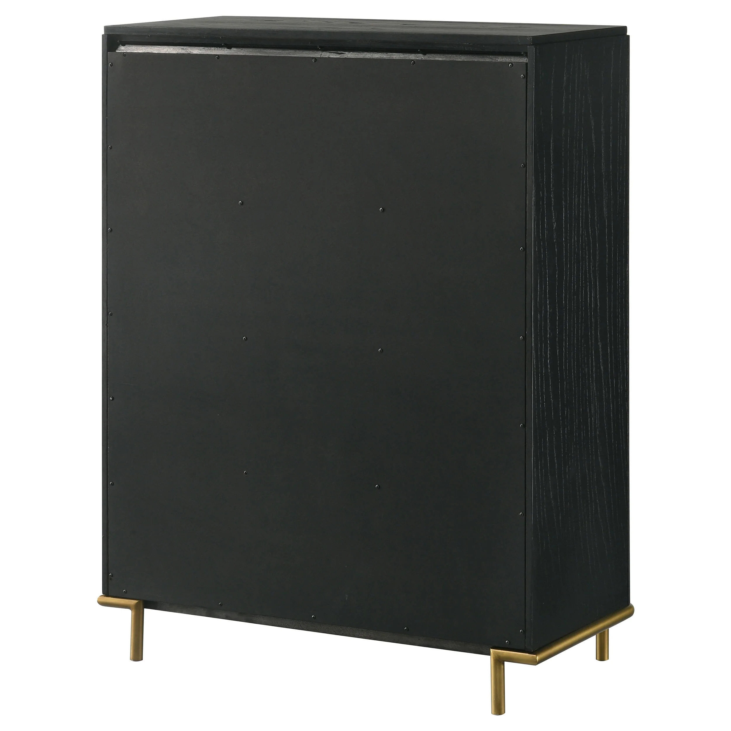 Anser Black 5-Drawer Chest - Image 8