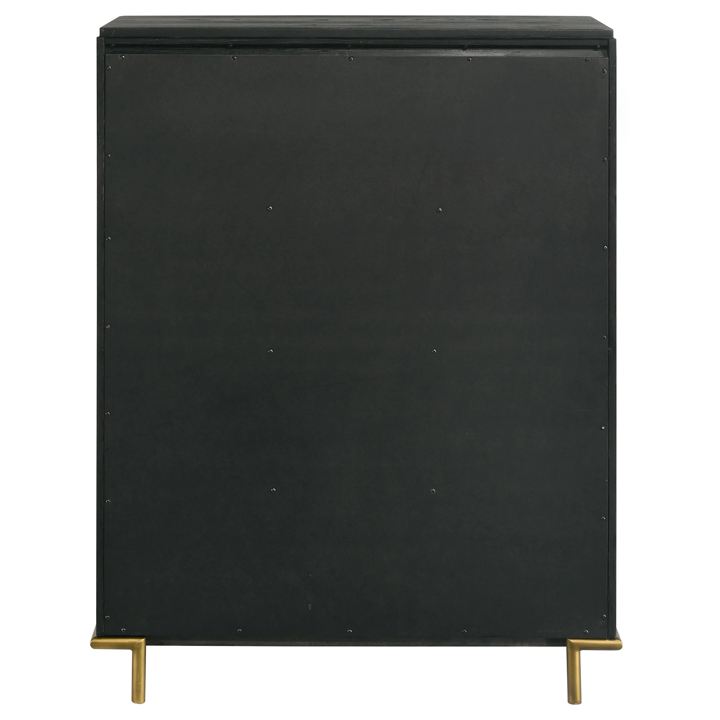 Anser Black 5-Drawer Chest - Image 9