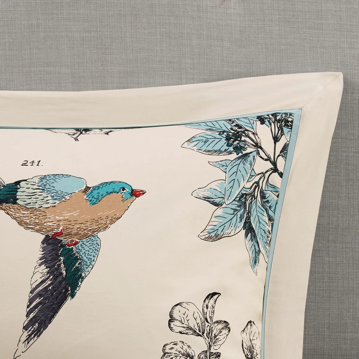 7 Piece Spring Finch Printed Cotton Twill Comforter Set - Image 9