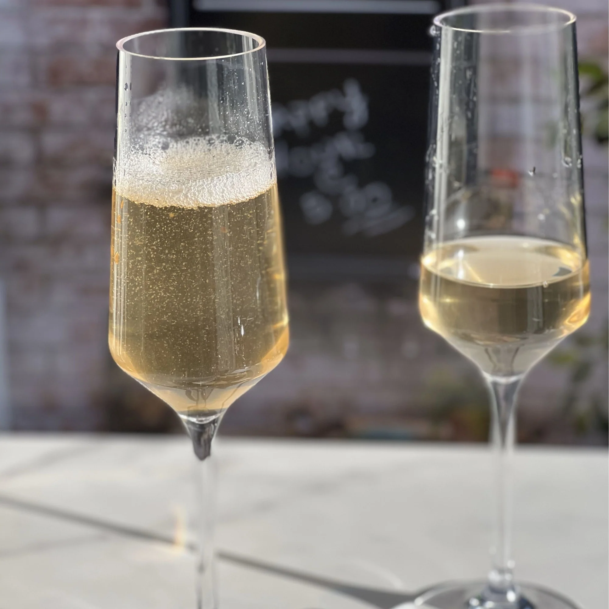 Tritan Lexington Unbreakable Plastic Champagne Flutes Set of 4, Clear, 10oz - Image 4