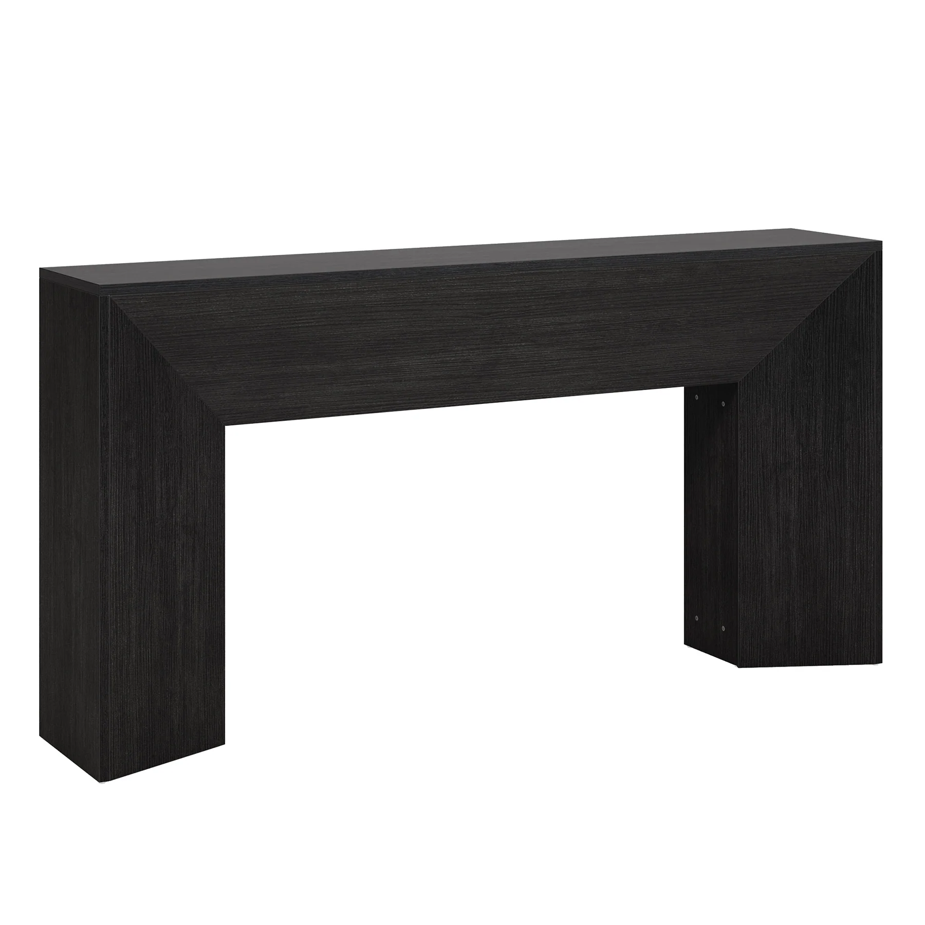 Alderwood Modern Farmhouse Entryway Console Table - Image 2