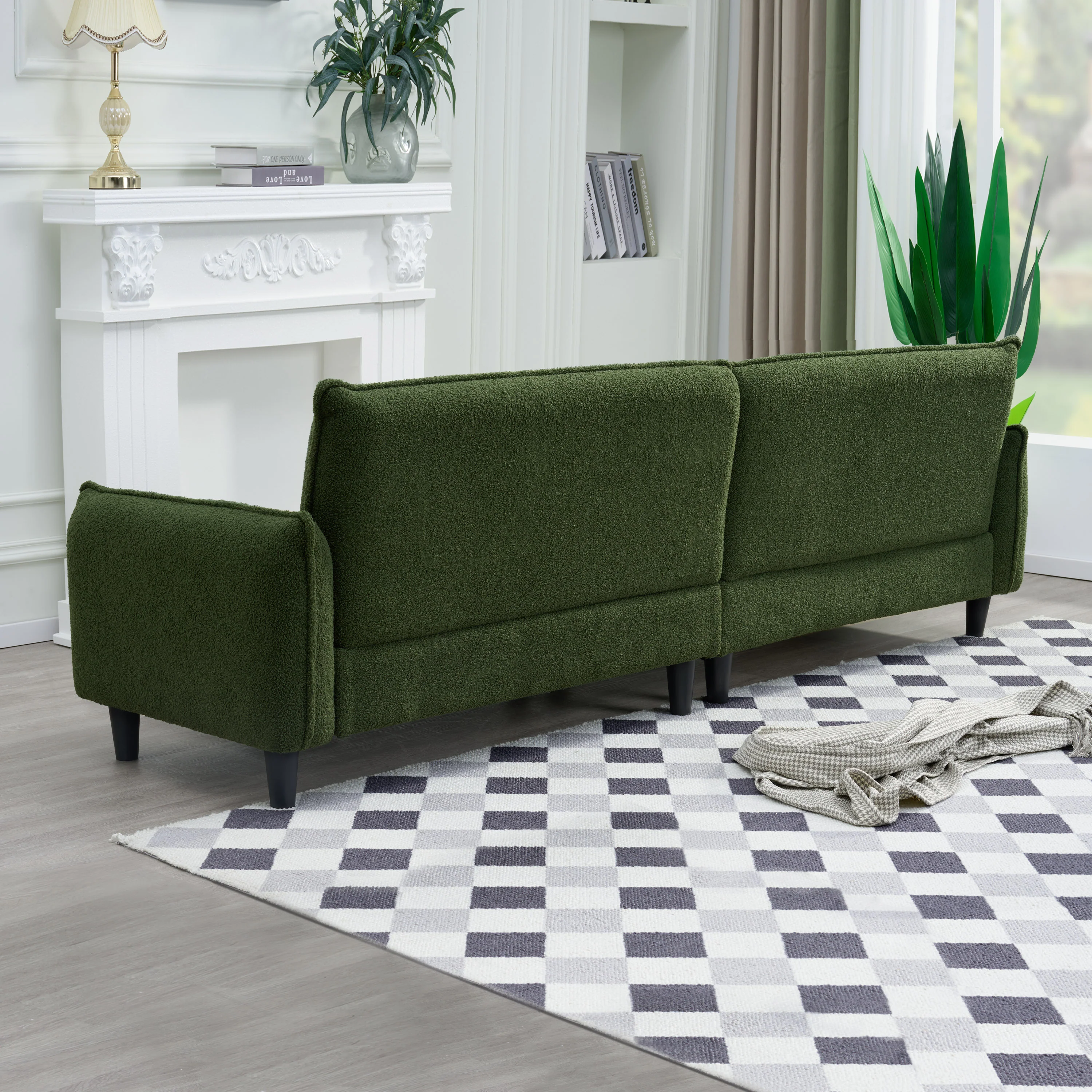 Teddy Velvet Sofa - Image 11