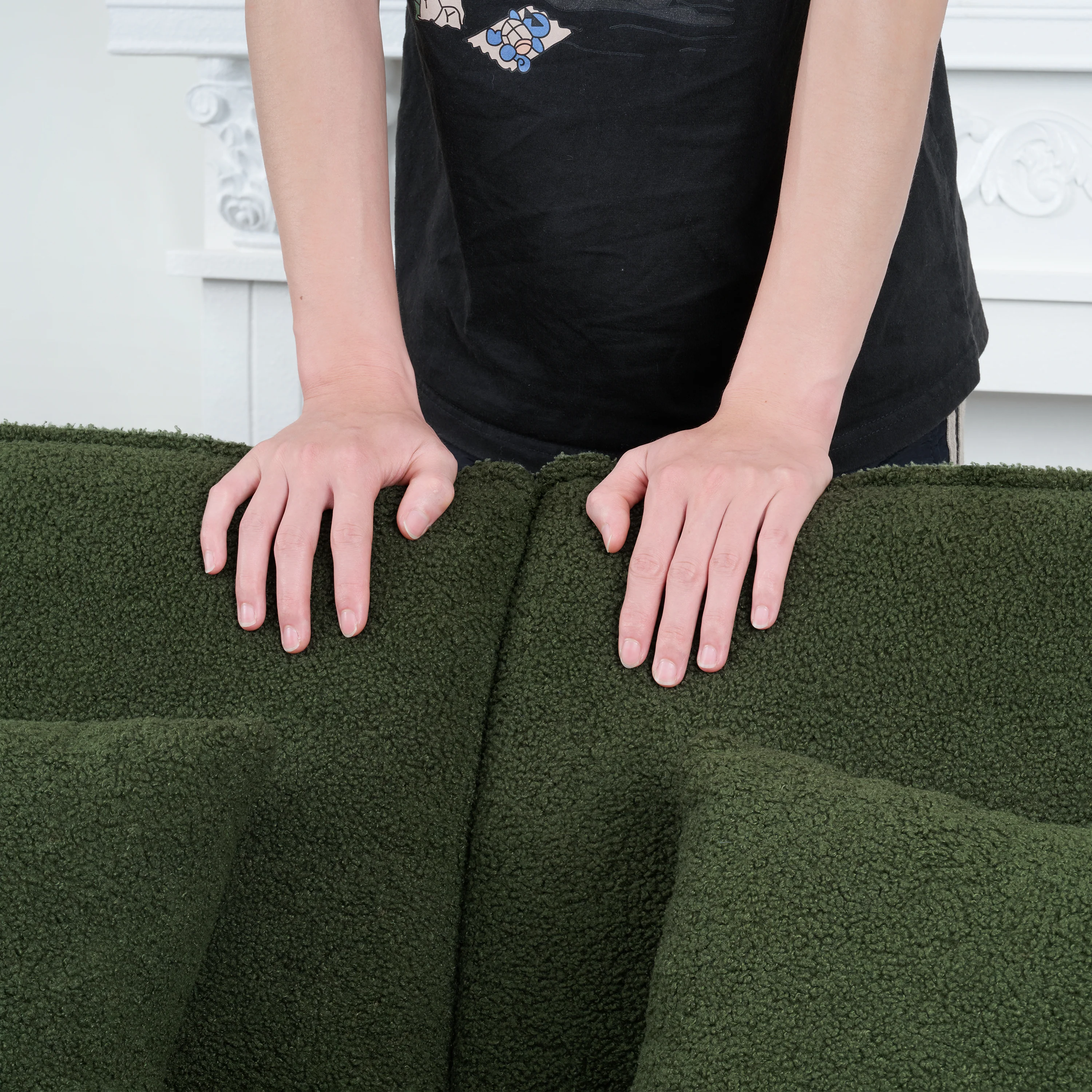Teddy Velvet Sofa - Image 13