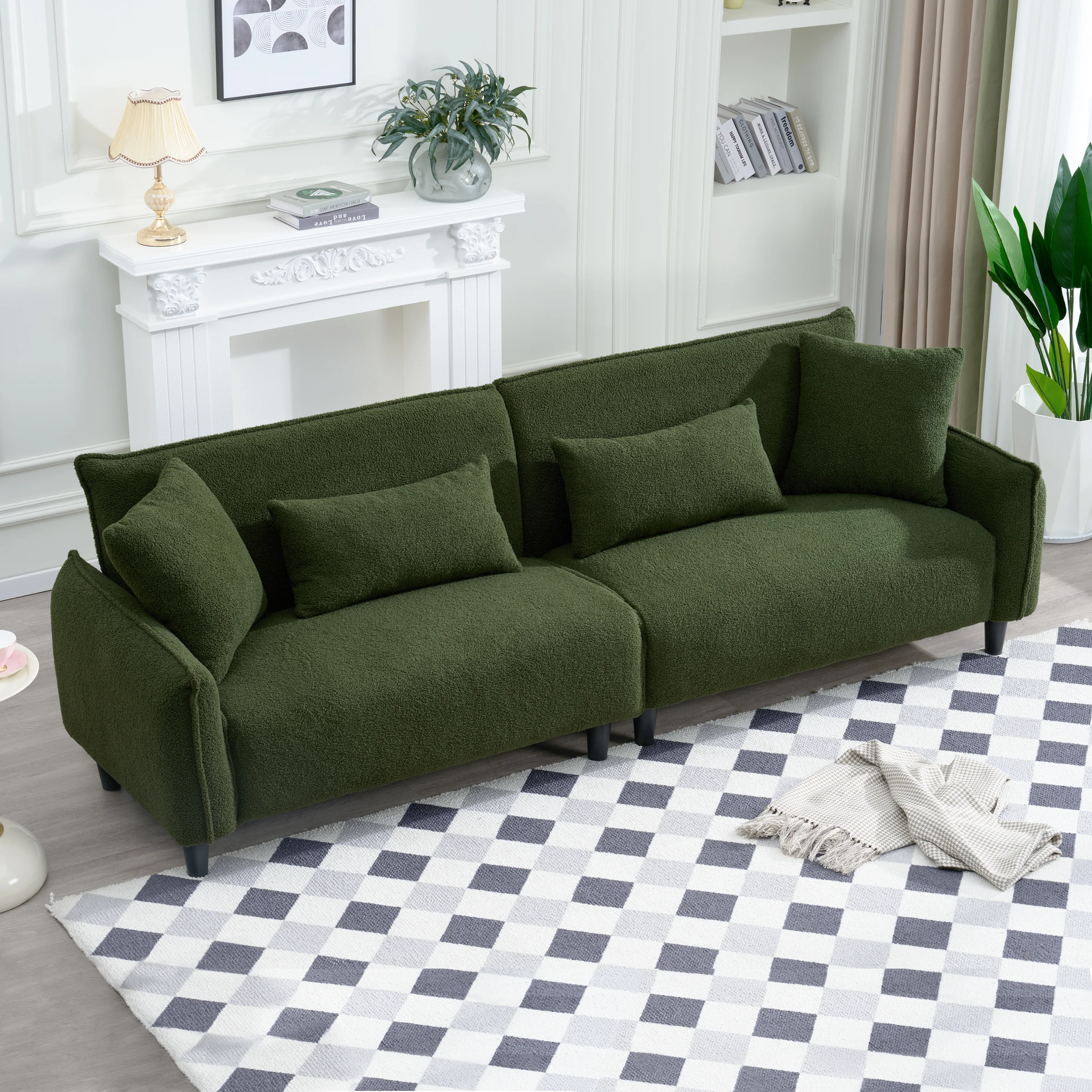 Teddy Velvet Sofa - Image 16
