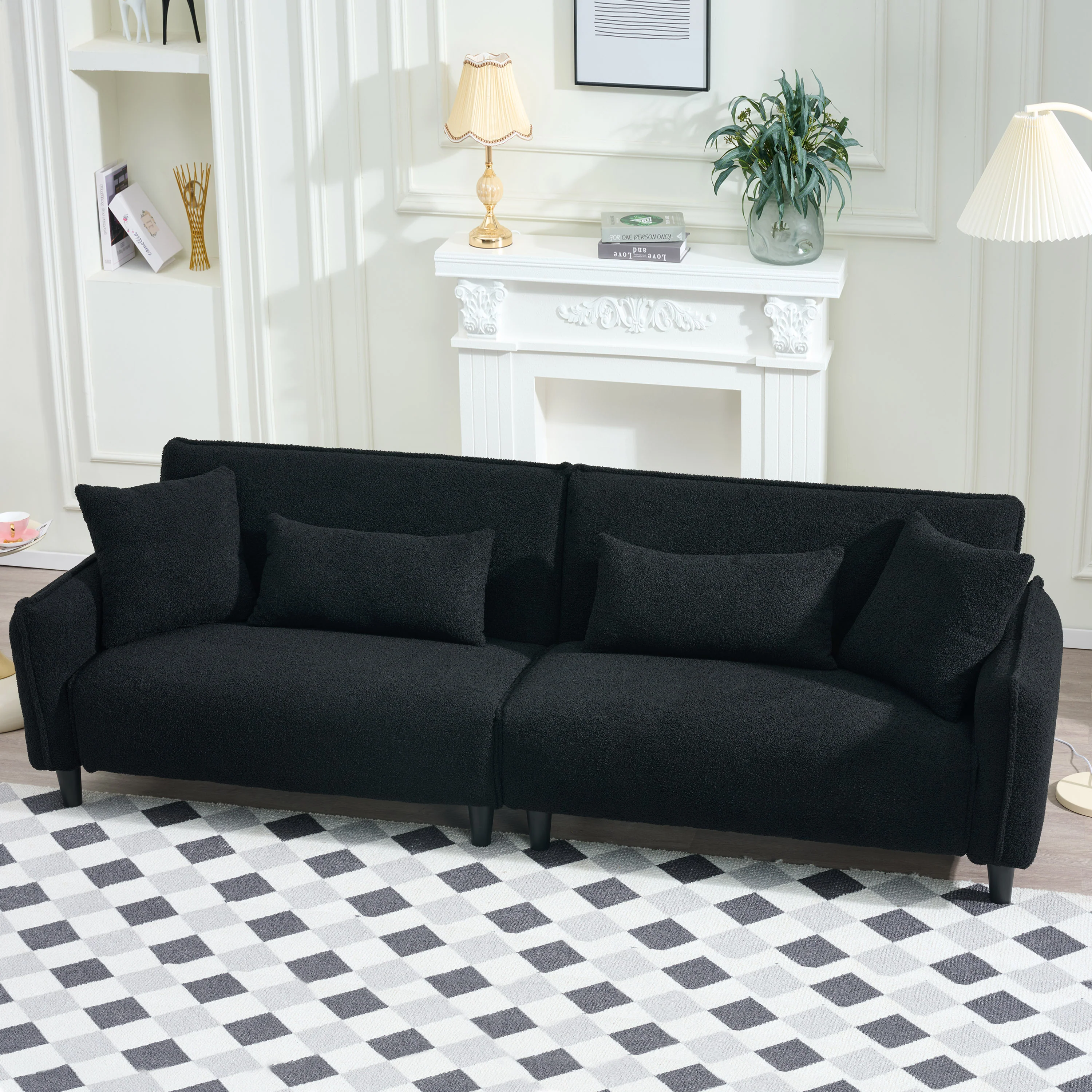 Teddy Velvet Sofa - Image 24