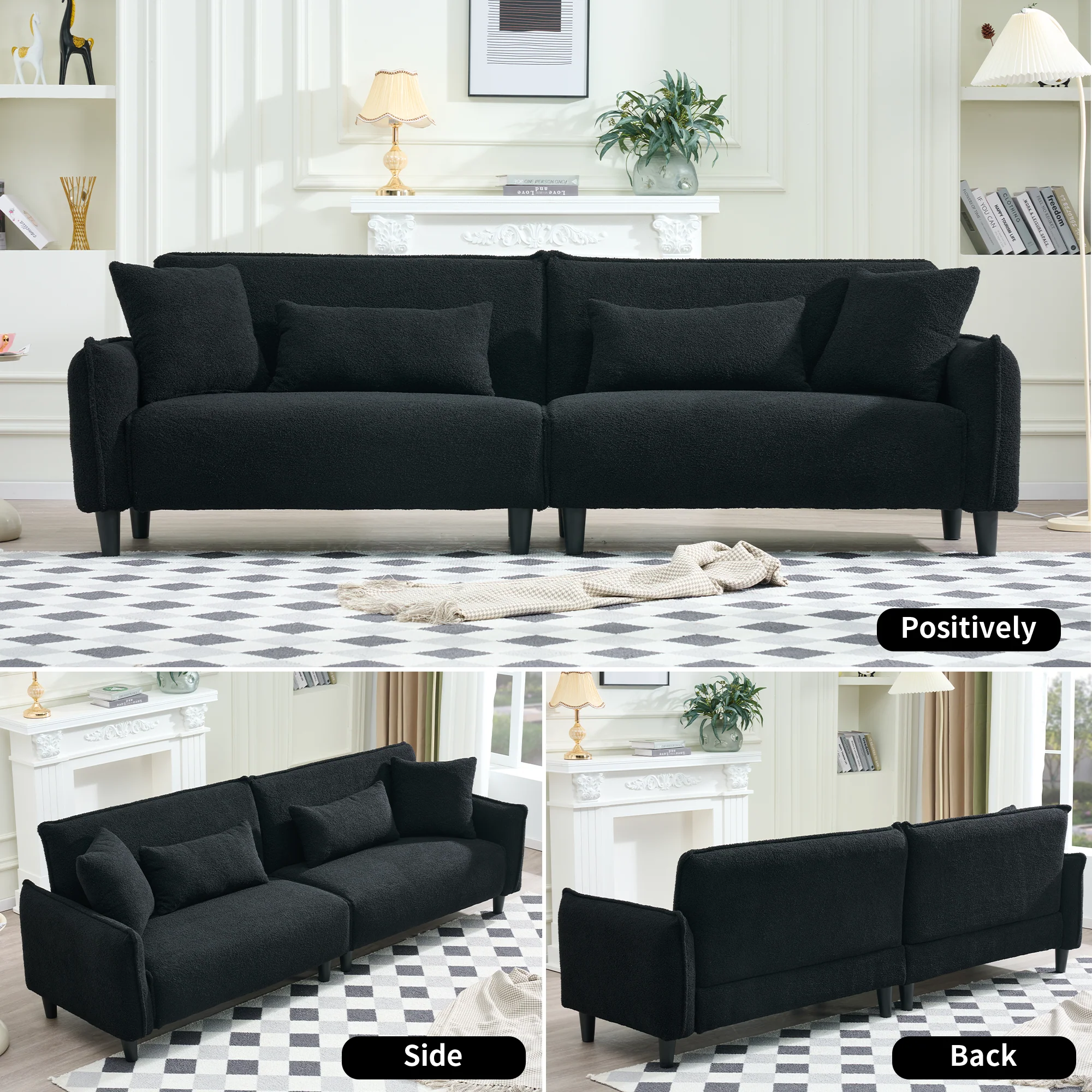 Teddy Velvet Sofa - Image 32