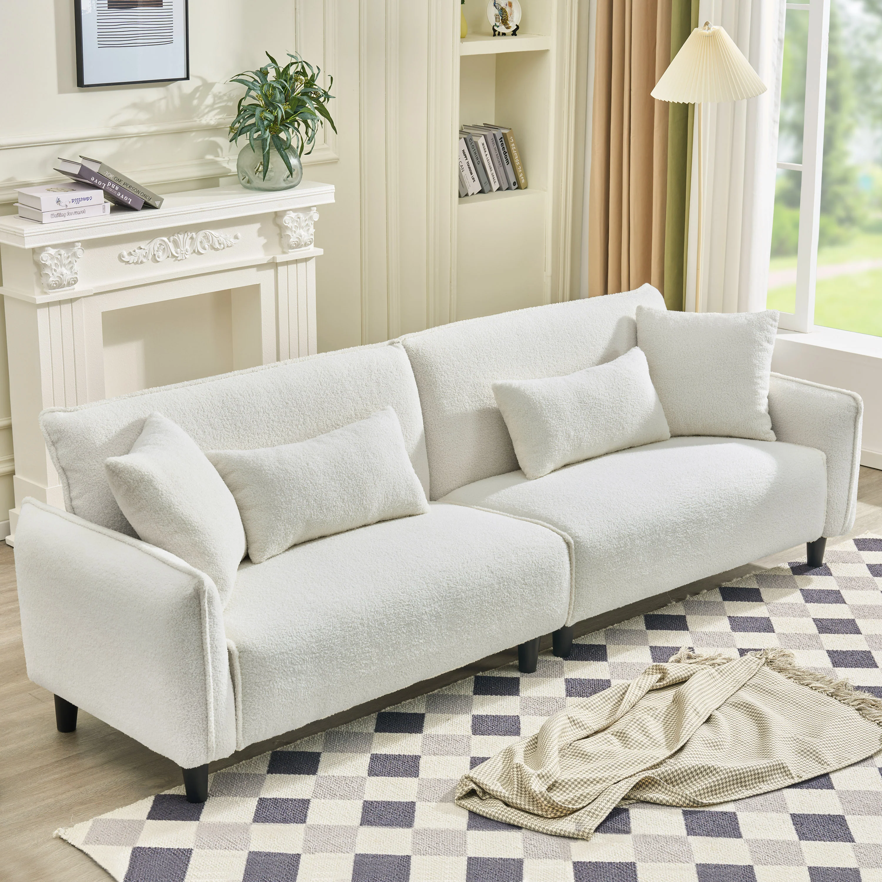 Teddy Velvet Sofa - Image 44