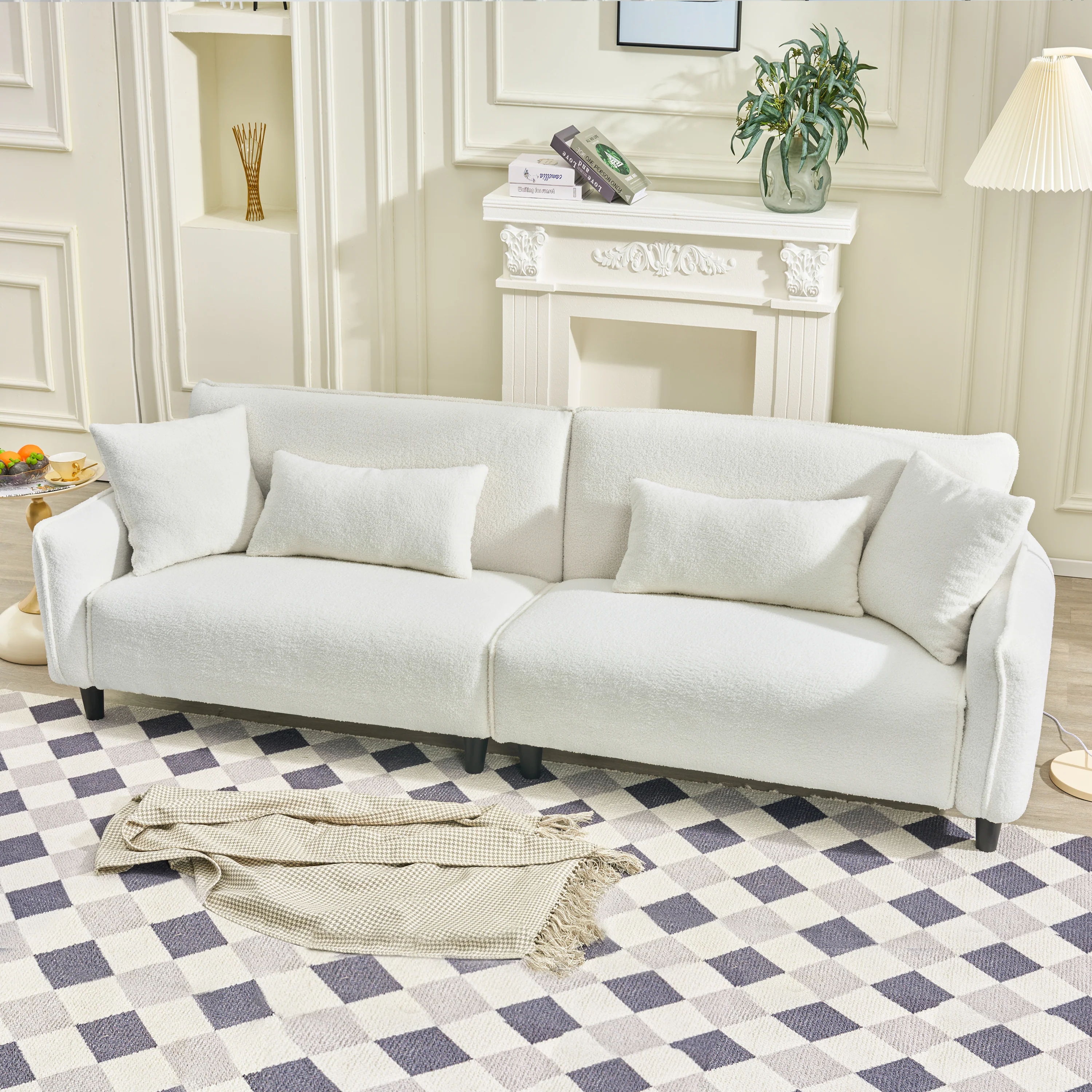 Teddy Velvet Sofa - Image 45
