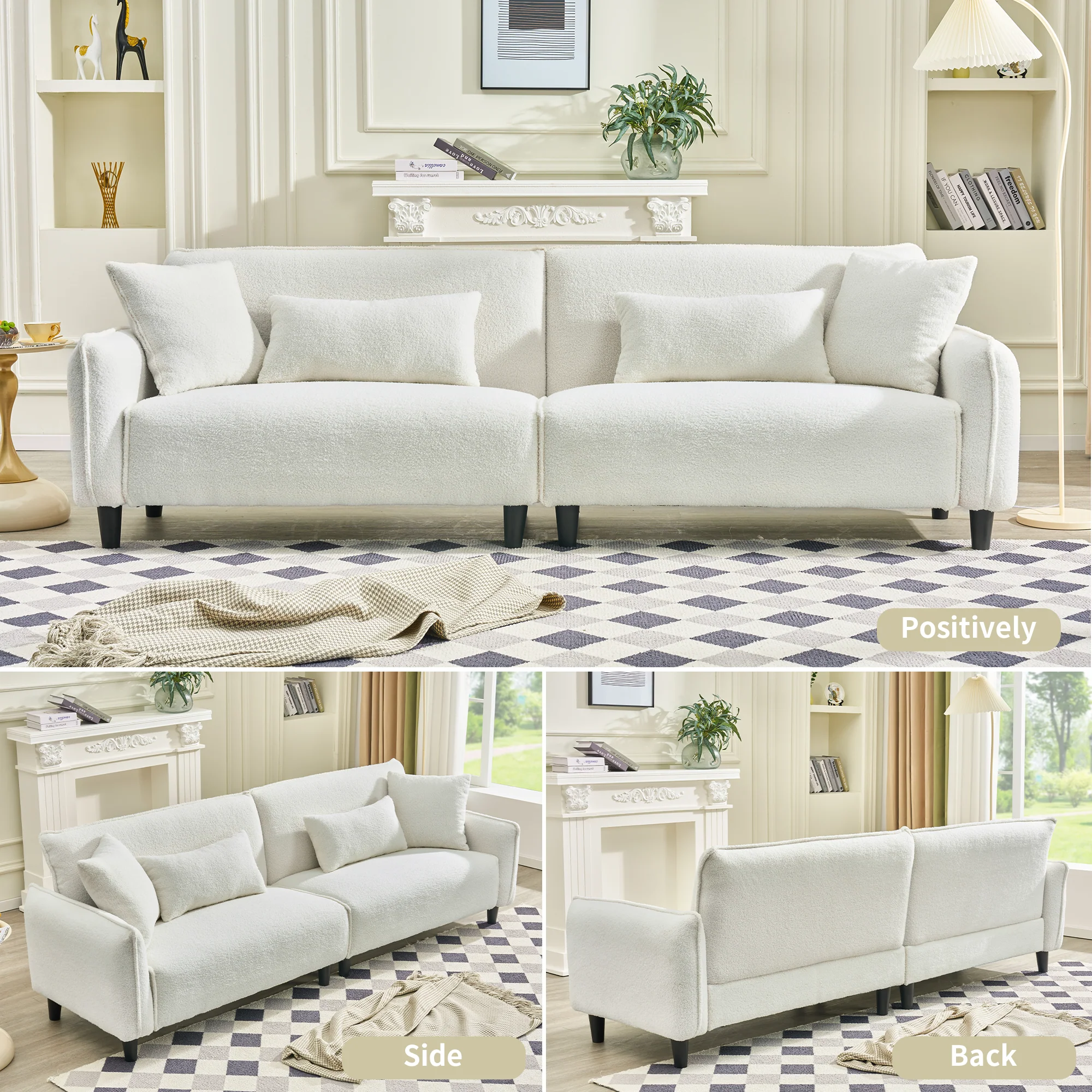 Teddy Velvet Sofa - Image 49