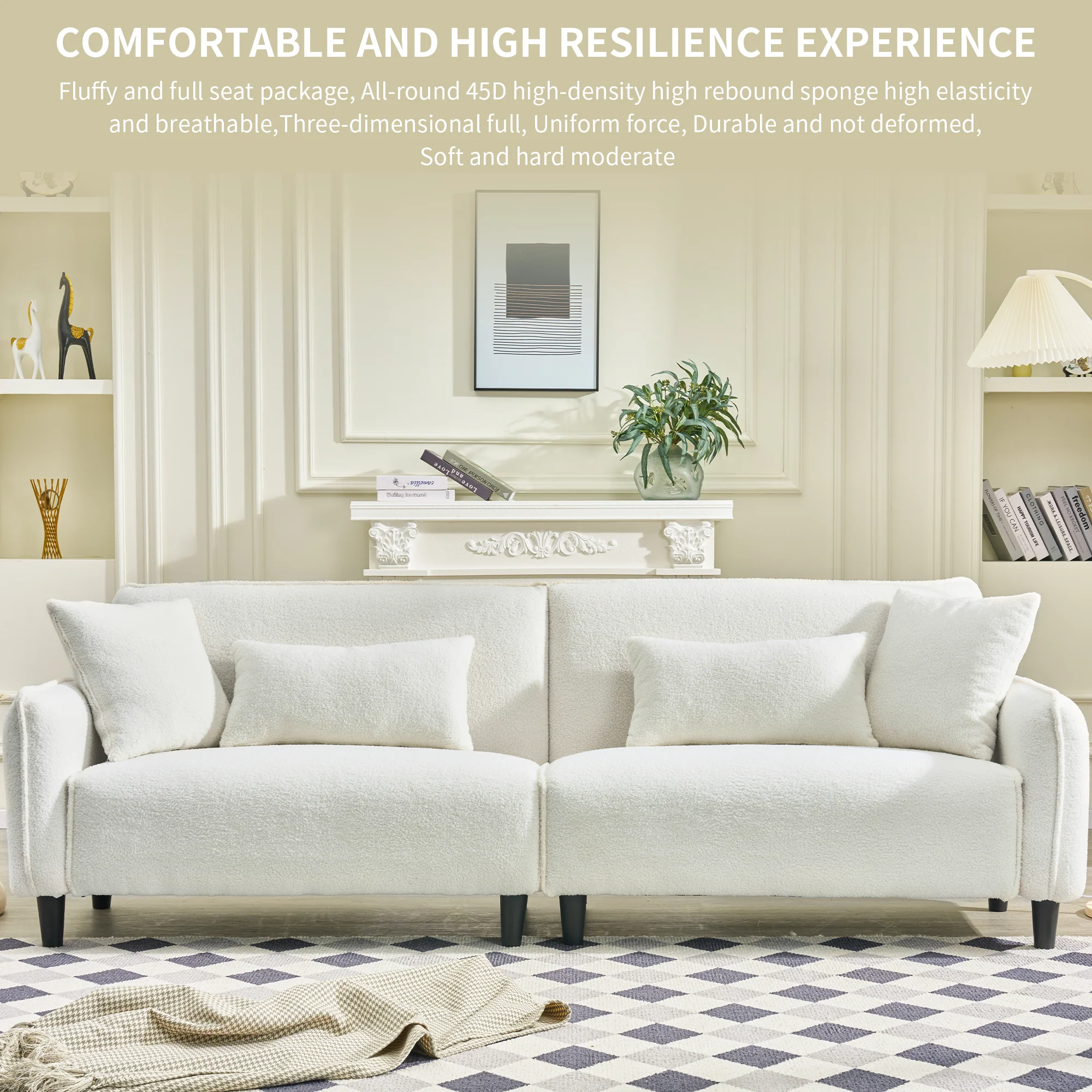 Teddy Velvet Sofa - Image 51