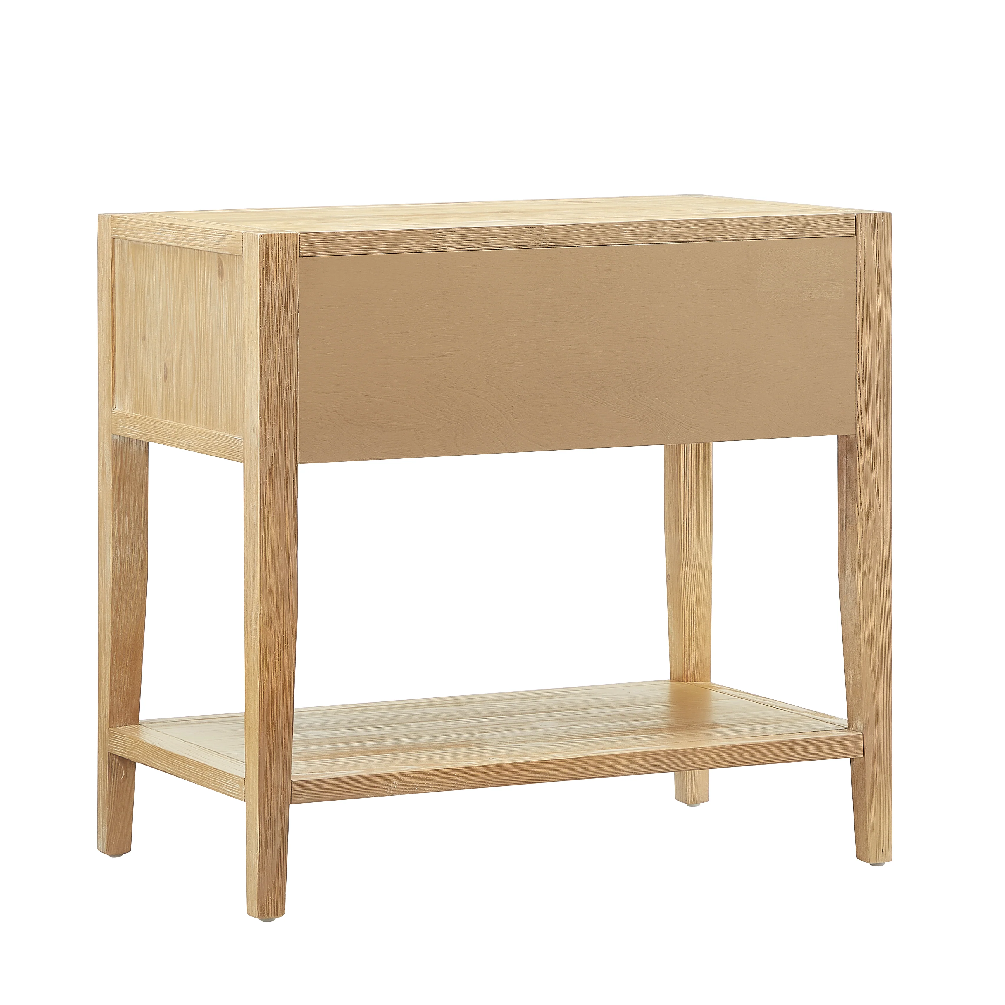 Fleur Natural 1-Drawer Nightstand - Image 15