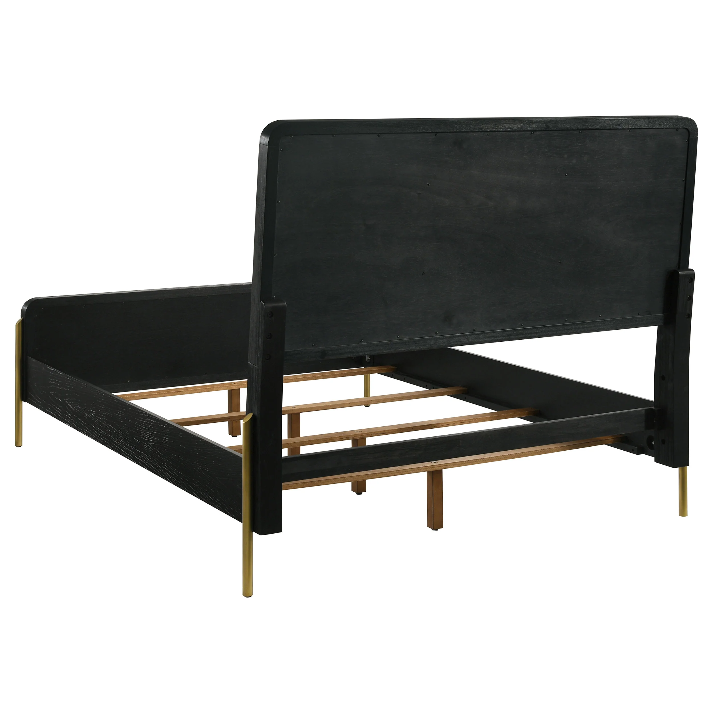 Anser Black and Natural 4-piece Bedroom Set - Image 20