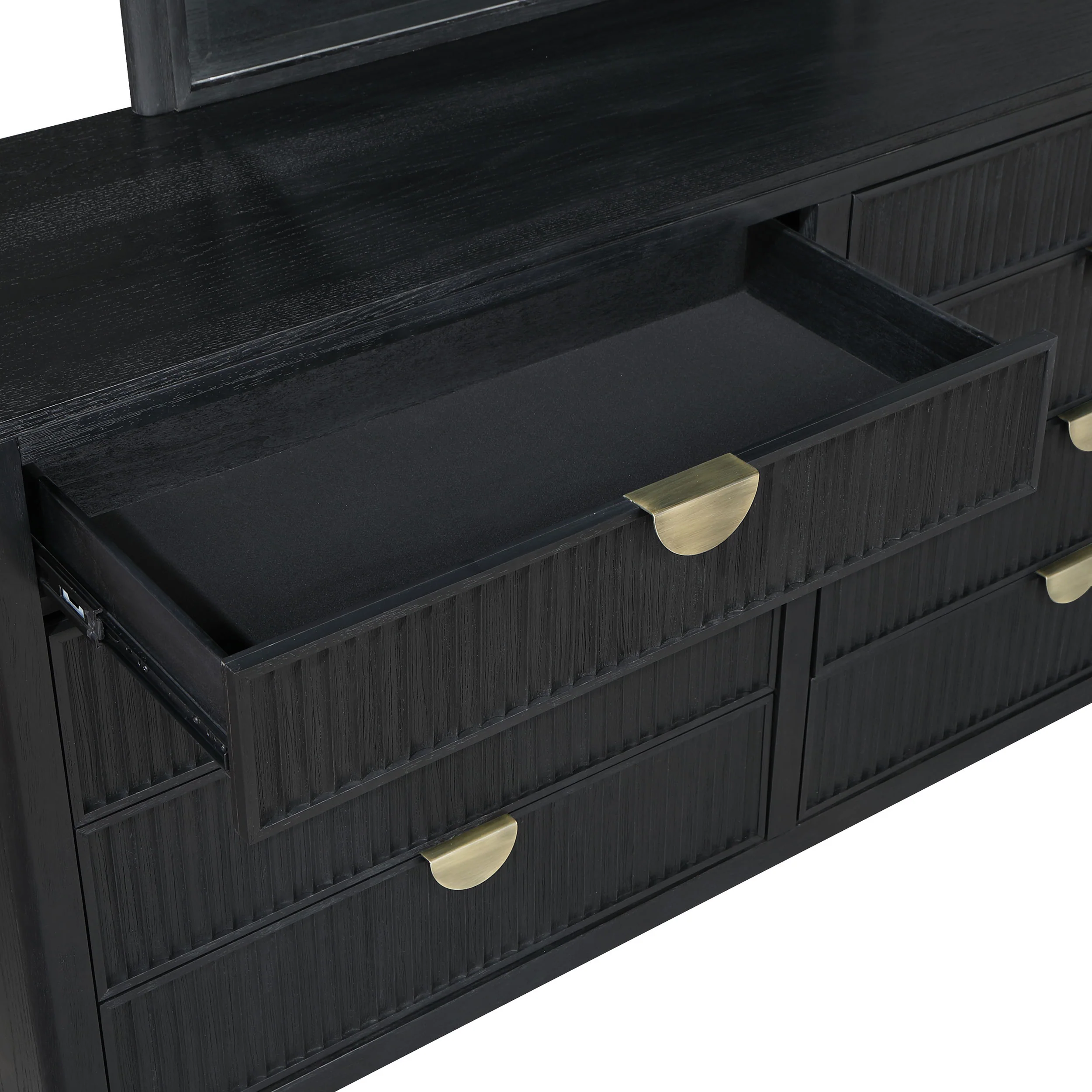 Mason Black 8-Drawer Dresser - Image 11