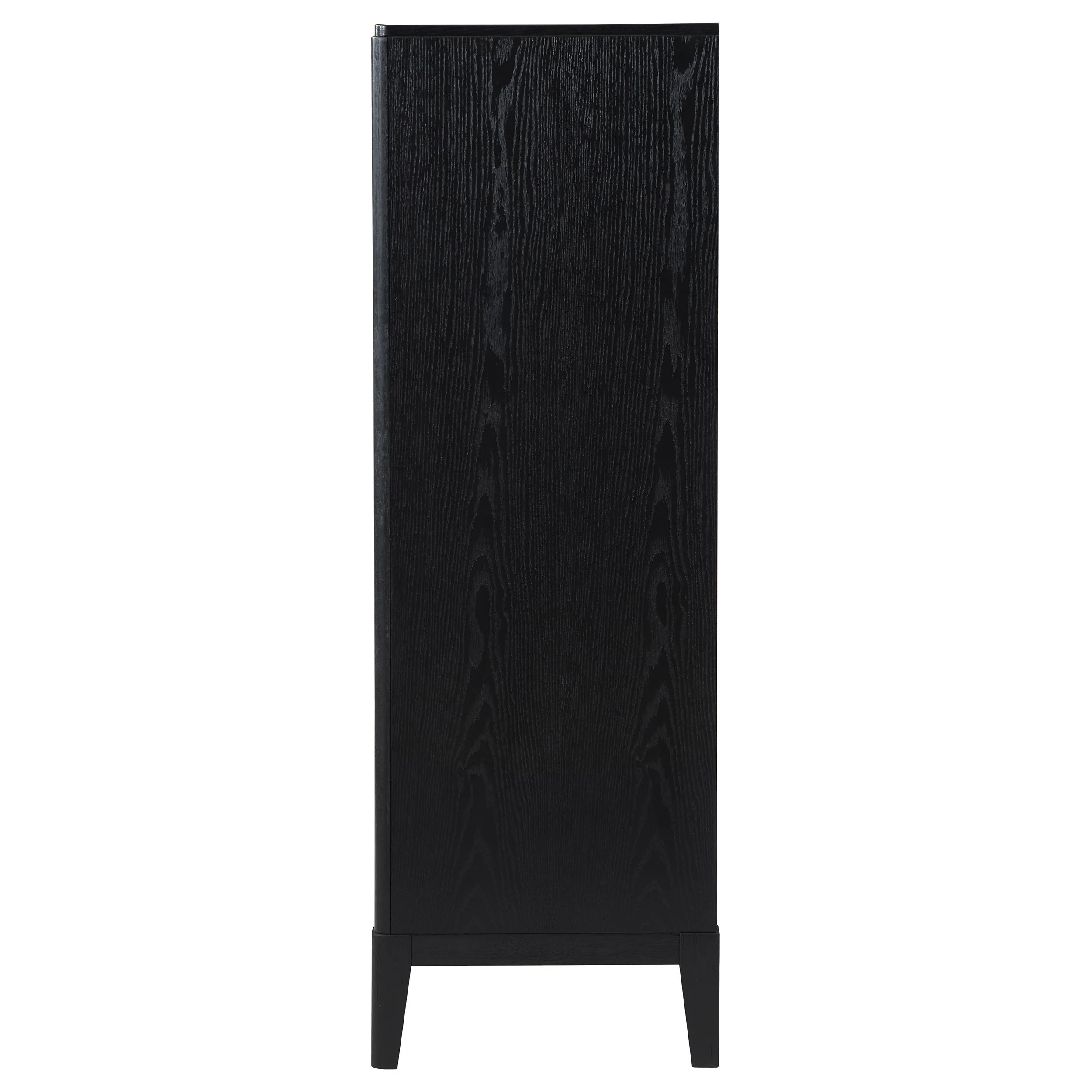 Mason Black 5-Drawer Chest - Image 4