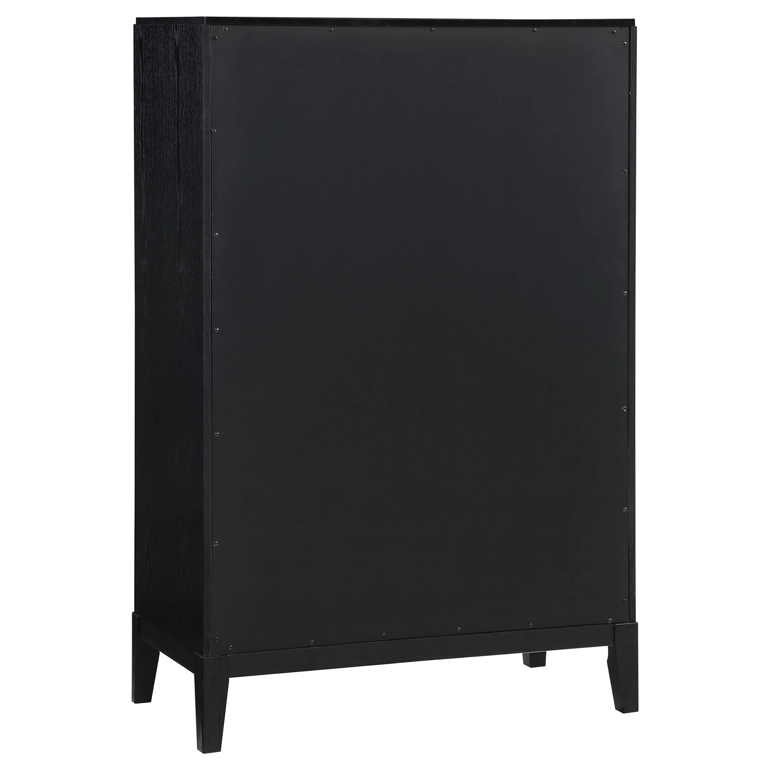 Mason Black 5-Drawer Chest - Image 5