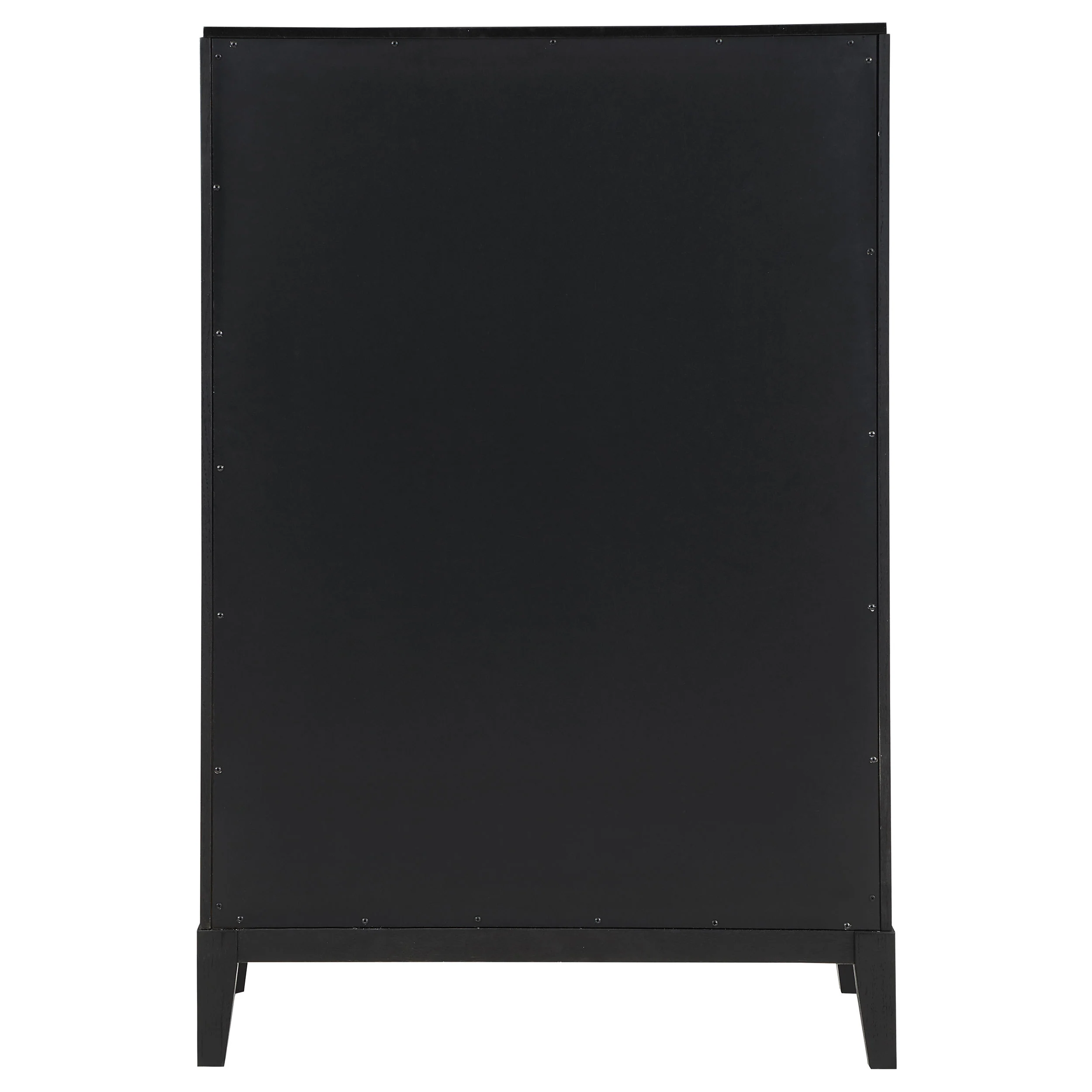 Mason Black 5-Drawer Chest - Image 9