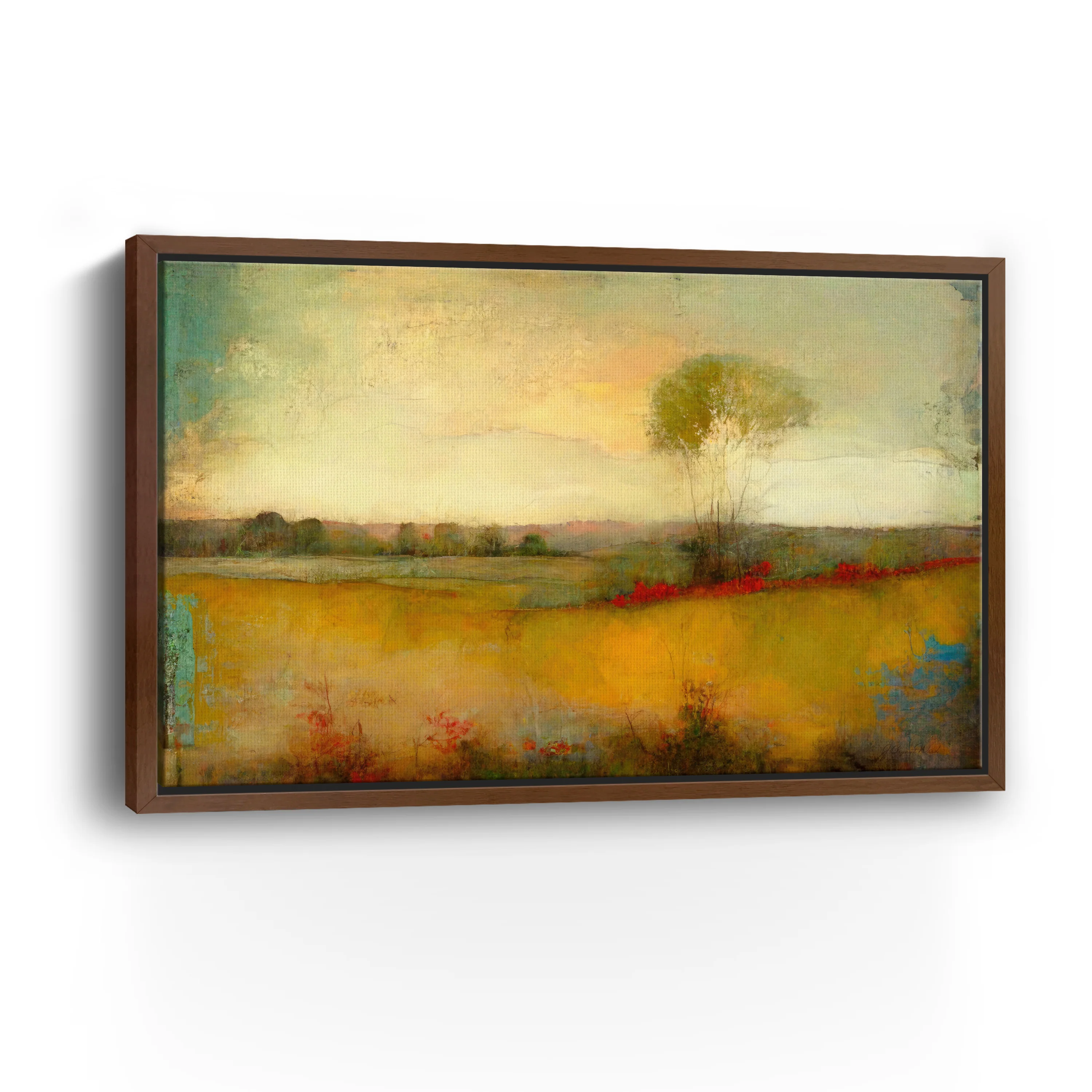 Ablaze with Memories Canvas Giclee Wall Art - Image 12