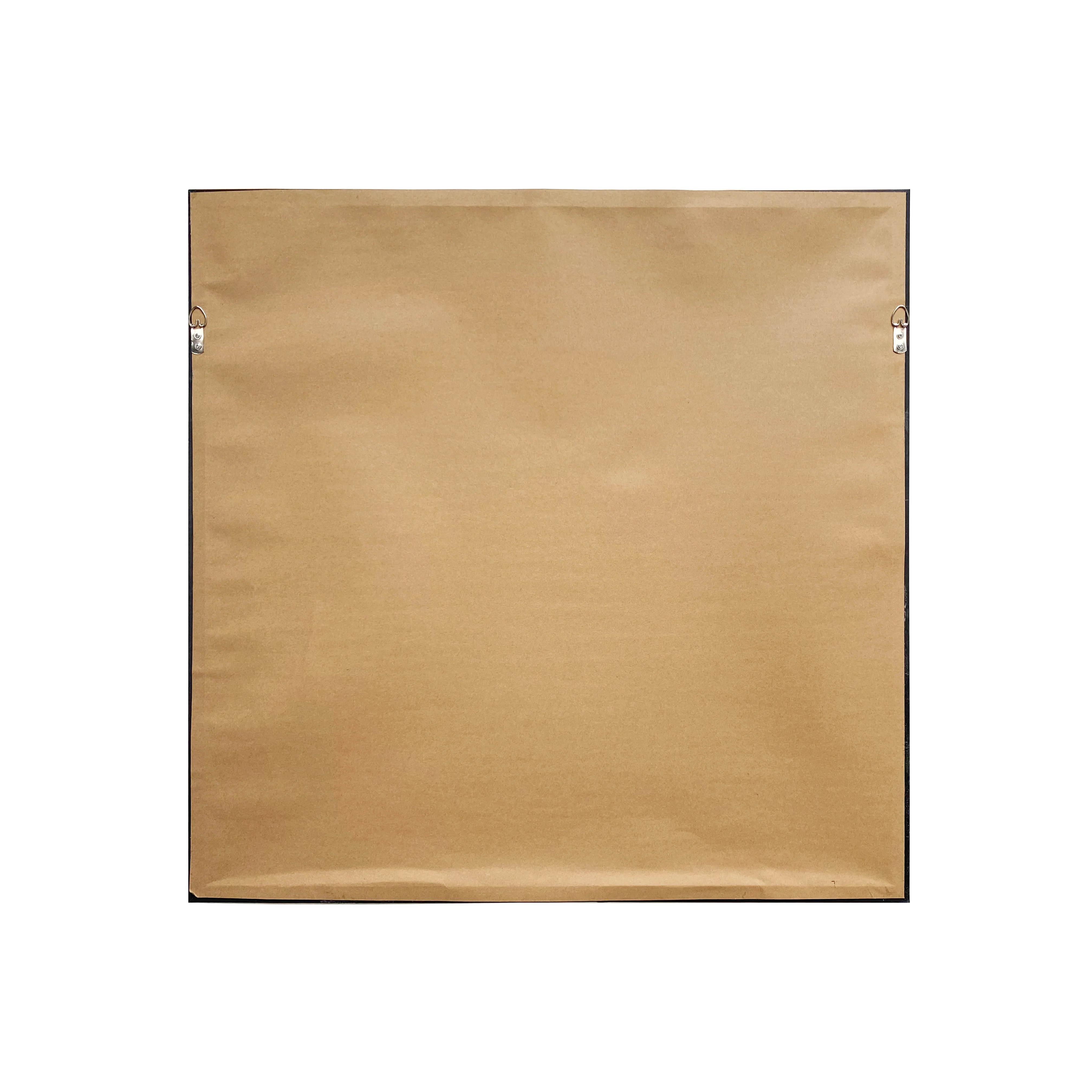 Abstract Vision Hand Painted Floating Framed Canvas Wall Art Print, 30"x30" - Image 4