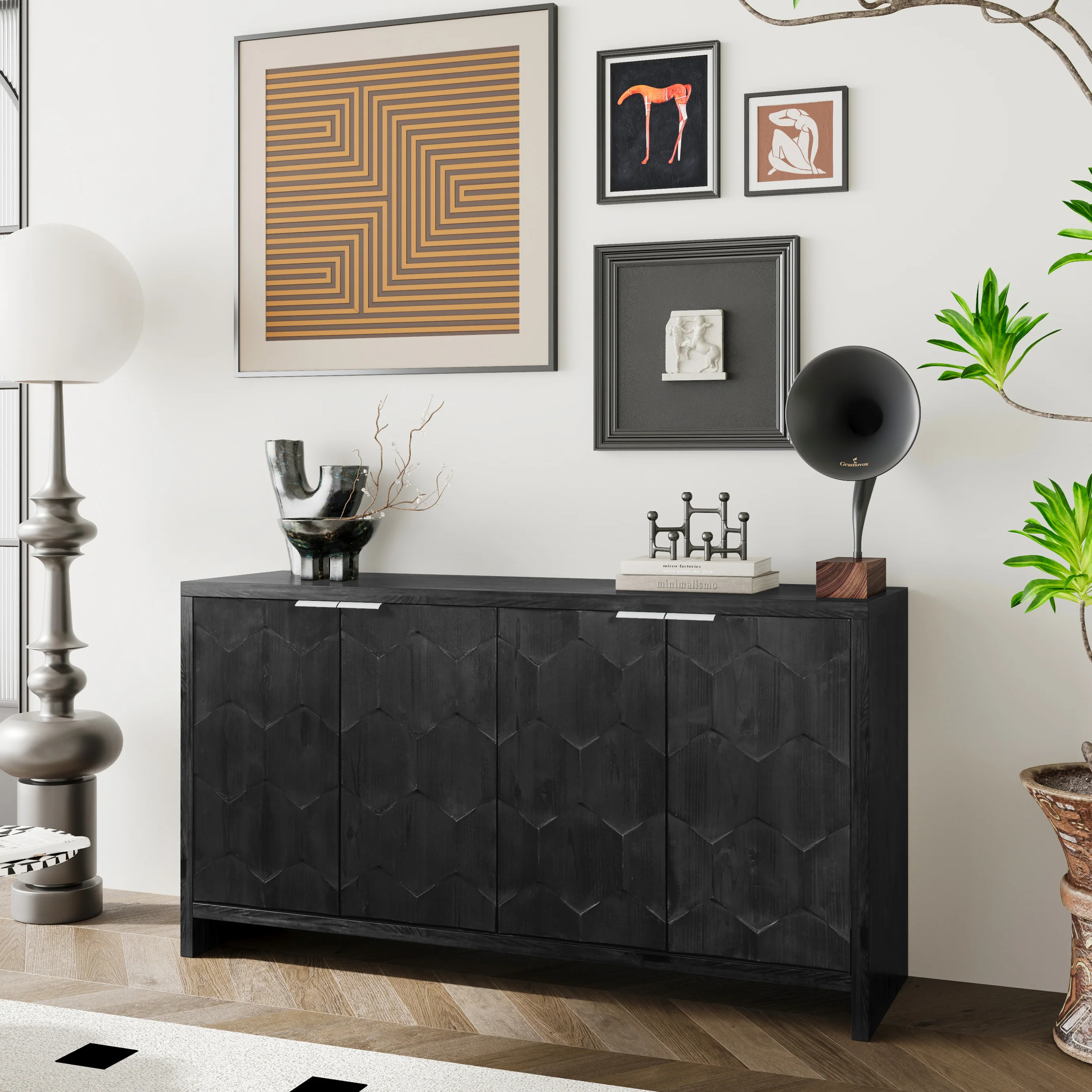 Modern Accent Sideboard - Image 15