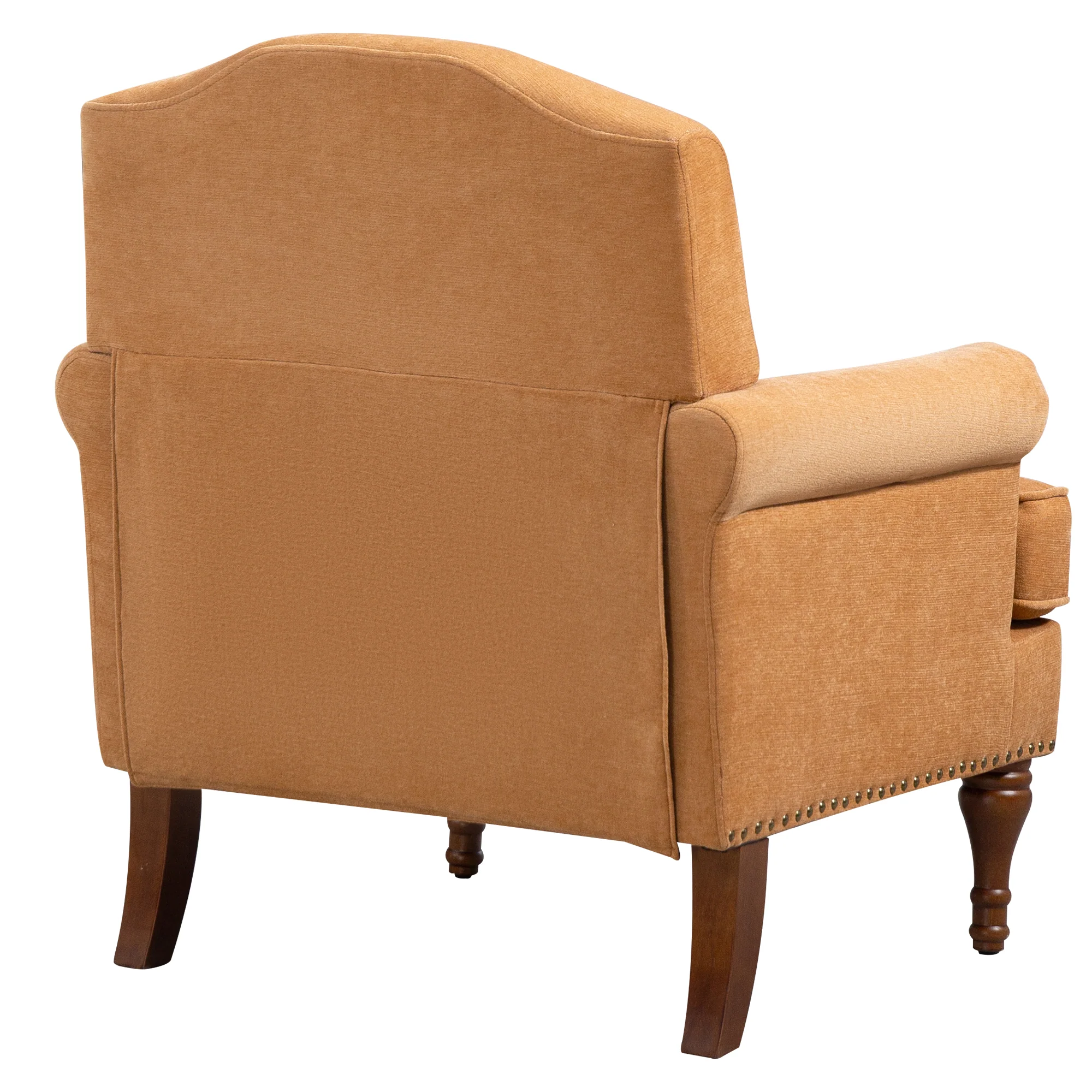 Nailhead Trim Rolled Arm Upholstered Accent Chair - Image 27