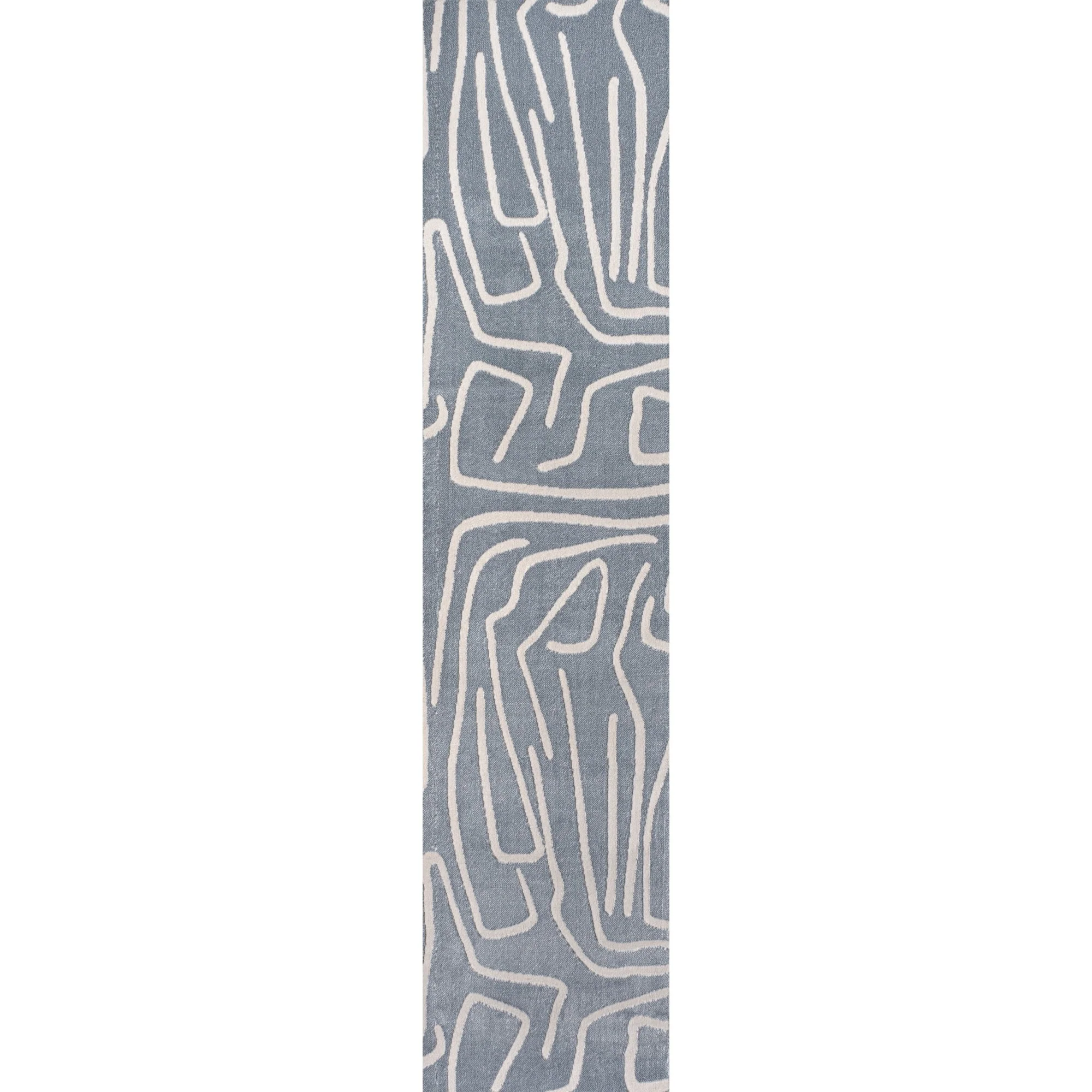 Alcina Modern Scandinavian Graphic Lines High-Low Area Rug - Image 15