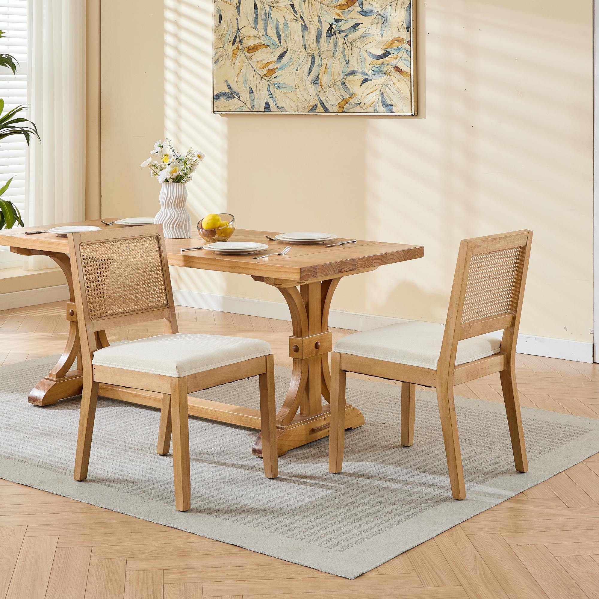 Alderton Rattan Dining Chairs, Set of 2 - Image 16
