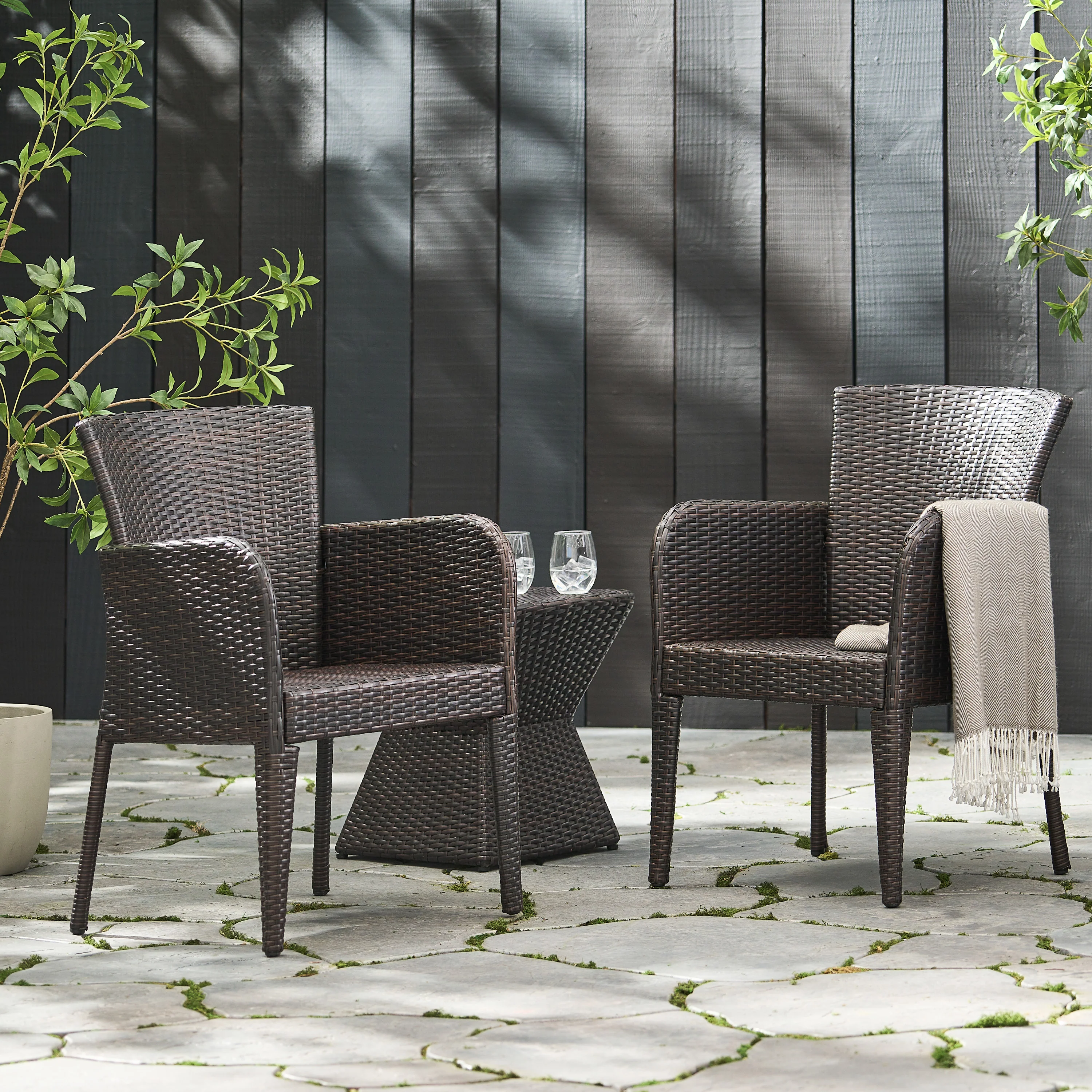 Anaya Outdoor Dining Chair, Set of 2 - Image 2