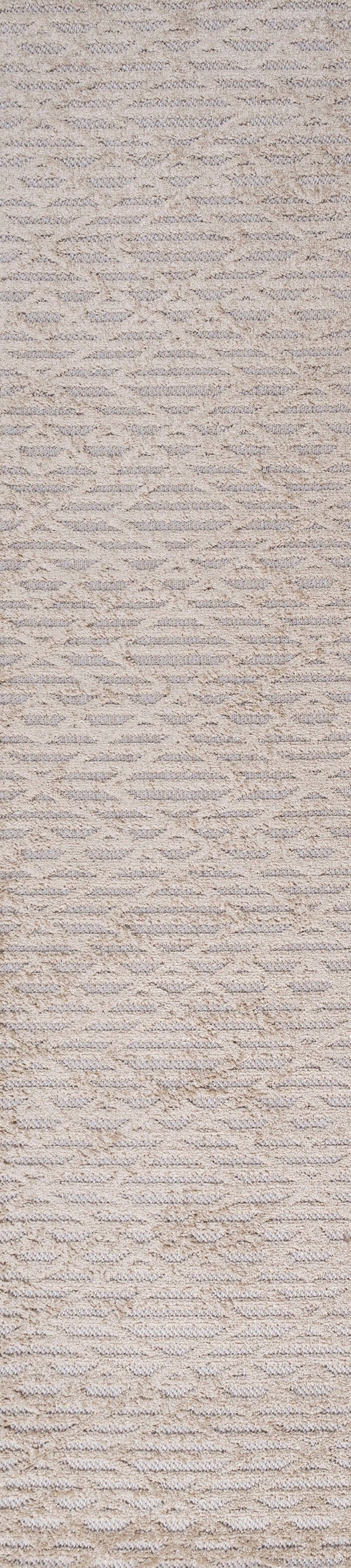 Ararat High-Low Pile Moroccan Diamond Modern  Indoor/Outdoor Area Rug - Image 9