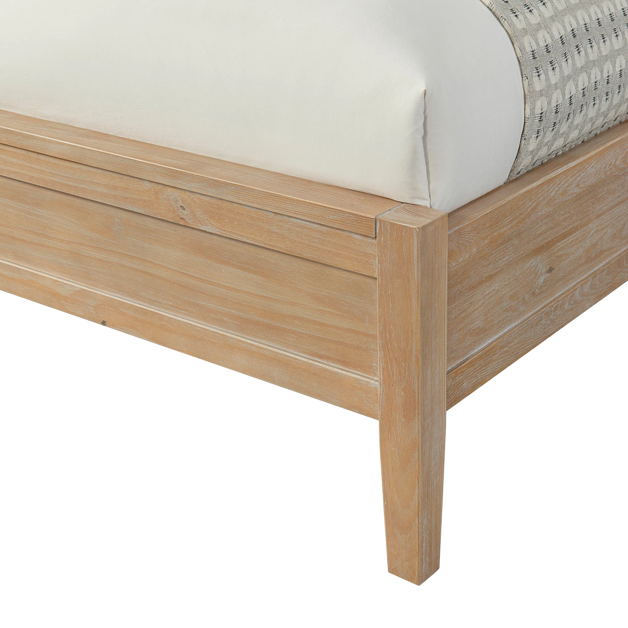 Arden 4-Piece Wood Bedroom Set with Bed, 2-Drawer Nightstand with open shelf, 5-Drawer Chest, 6-Drawer Dresser - Image 17
