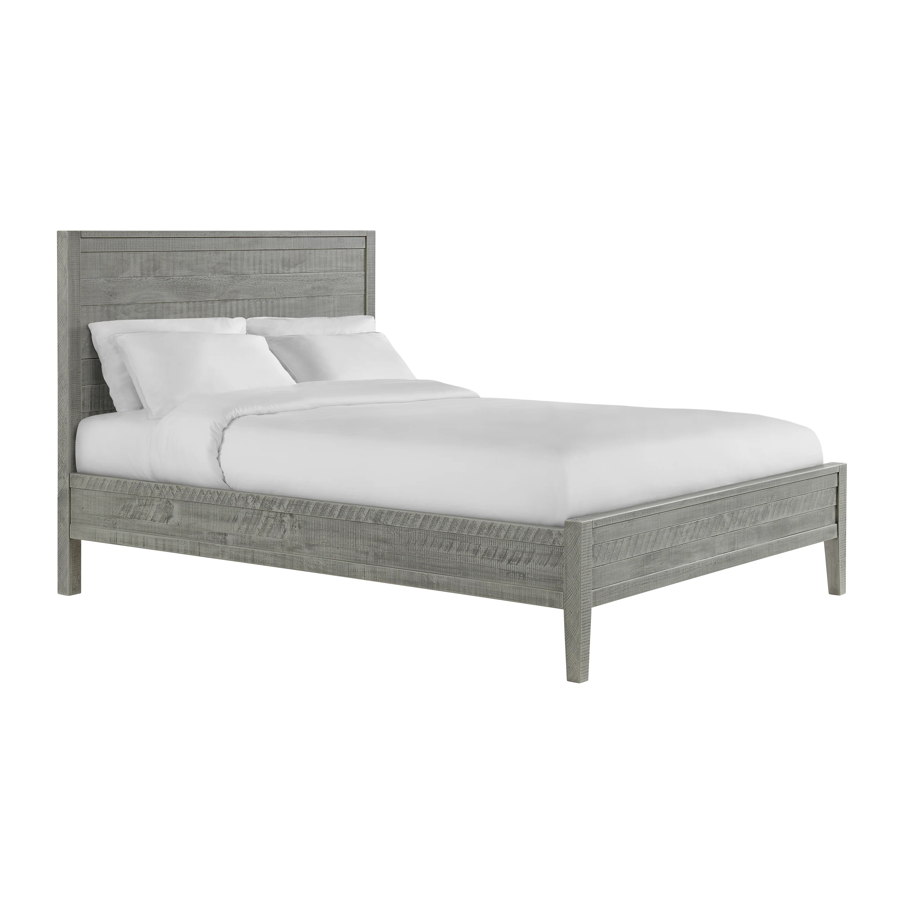 Arden 4-Piece Wood Bedroom Set with Bed, 2-Drawer Nightstand with open shelf, 5-Drawer Chest, 6-Drawer Dresser - Image 19