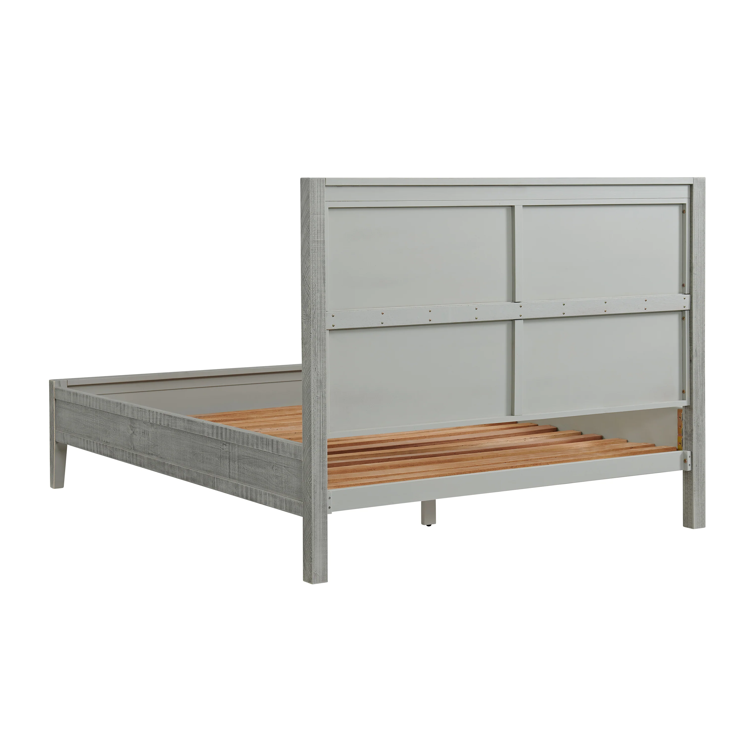 Arden 4-Piece Wood Bedroom Set with Bed, 2-Drawer Nightstand with open shelf, 5-Drawer Chest, 6-Drawer Dresser - Image 20