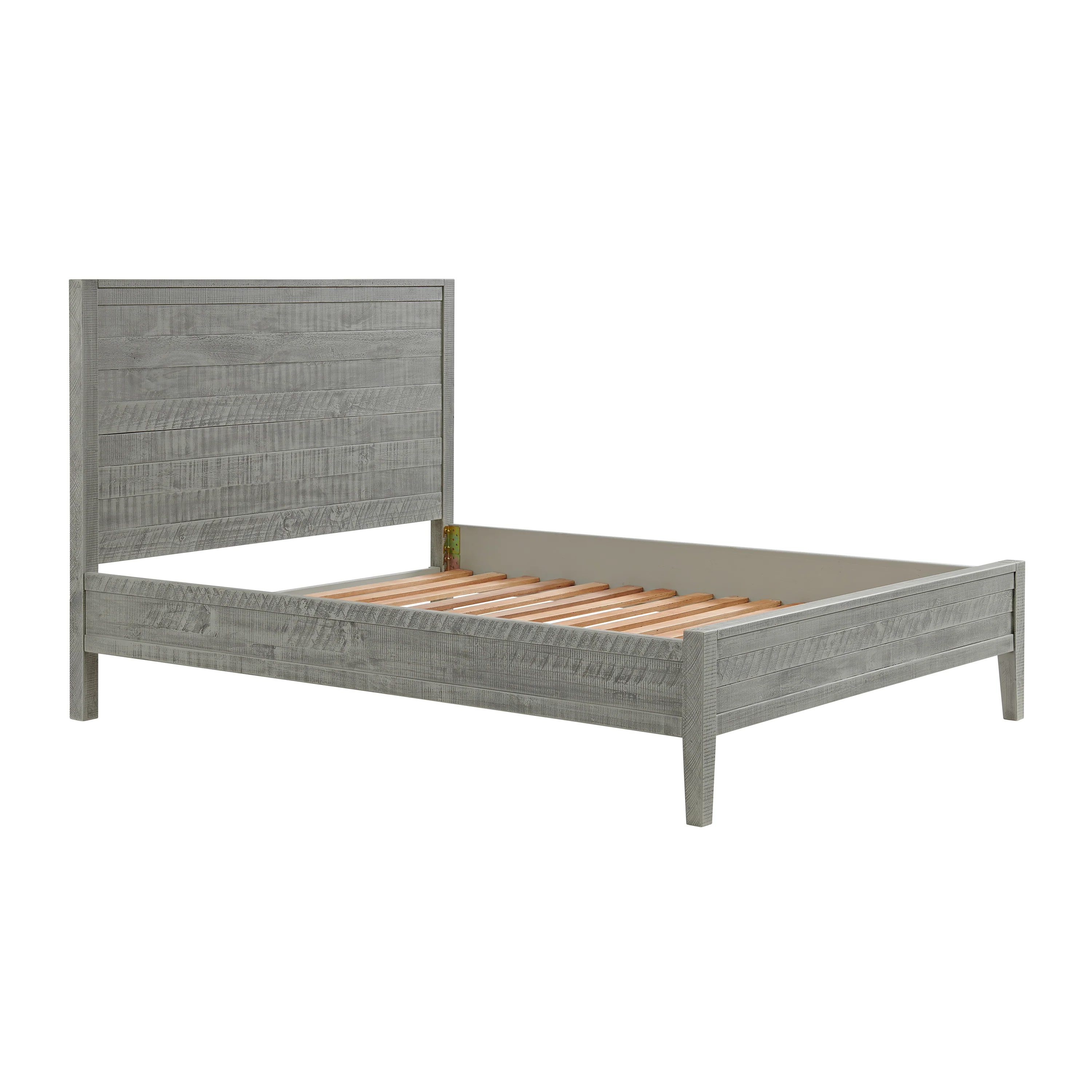 Arden 4-Piece Wood Bedroom Set with Bed, 2-Drawer Nightstand with open shelf, 5-Drawer Chest, 6-Drawer Dresser - Image 21