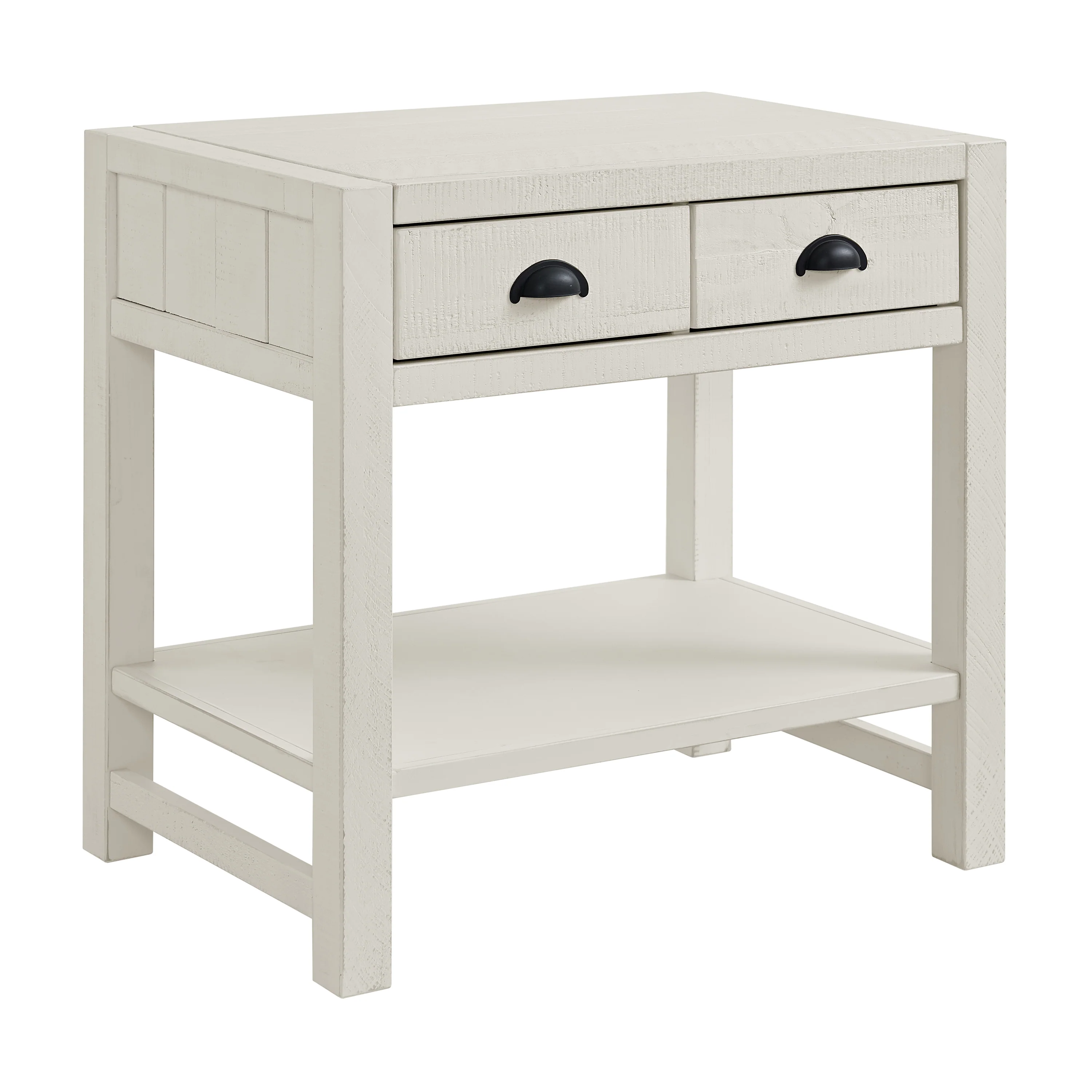 Arden 4-Piece Wood Bedroom Set with Bed, 2-Drawer Nightstand with open shelf, 5-Drawer Chest, 6-Drawer Dresser - Image 28