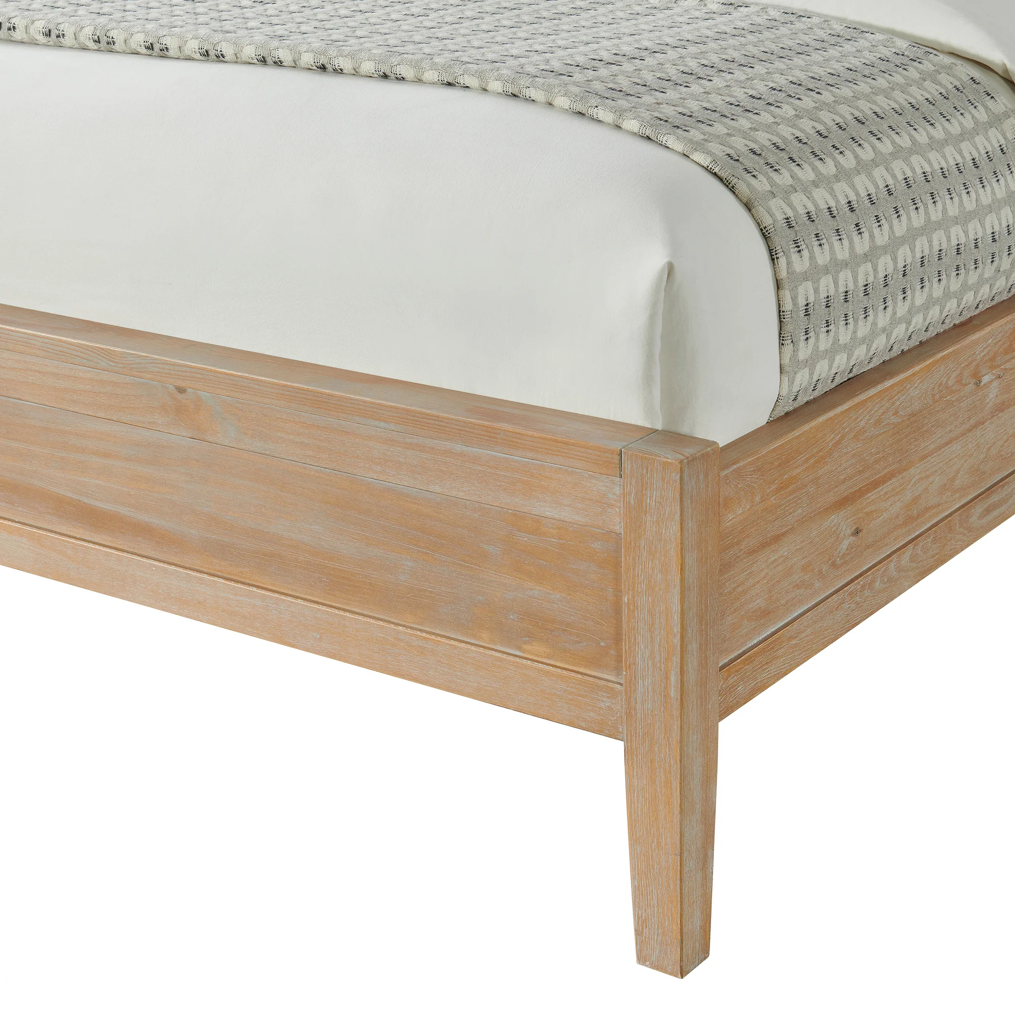 Arden 4-Piece Wood Bedroom Set with Bed, 2-Drawer Nightstand with open shelf, 5-Drawer Chest, 6-Drawer Dresser - Image 8