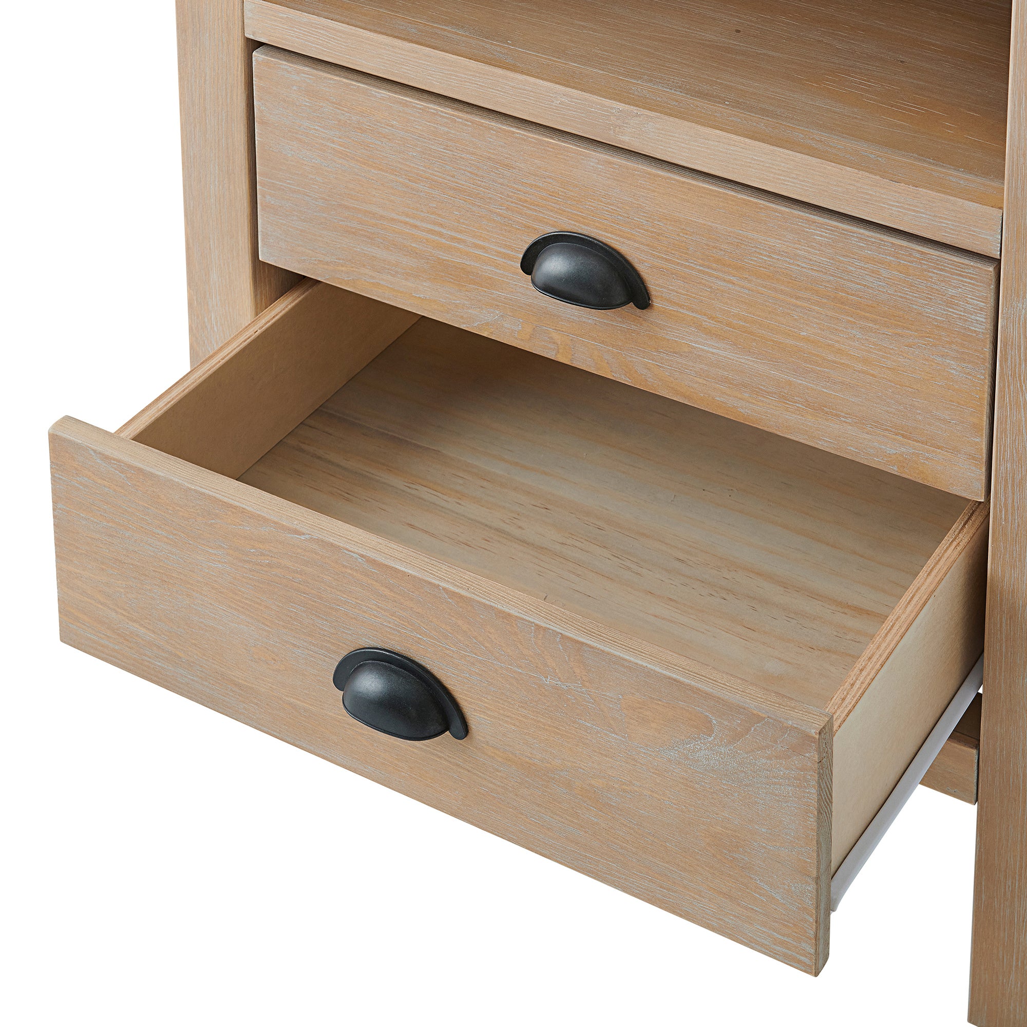 Arden 5-Piece Wood Bedroom Set with Bed, Two 2-Drawer Nightstand, 5-Drawer Chest, 6-Drawer Dresser - Image 18