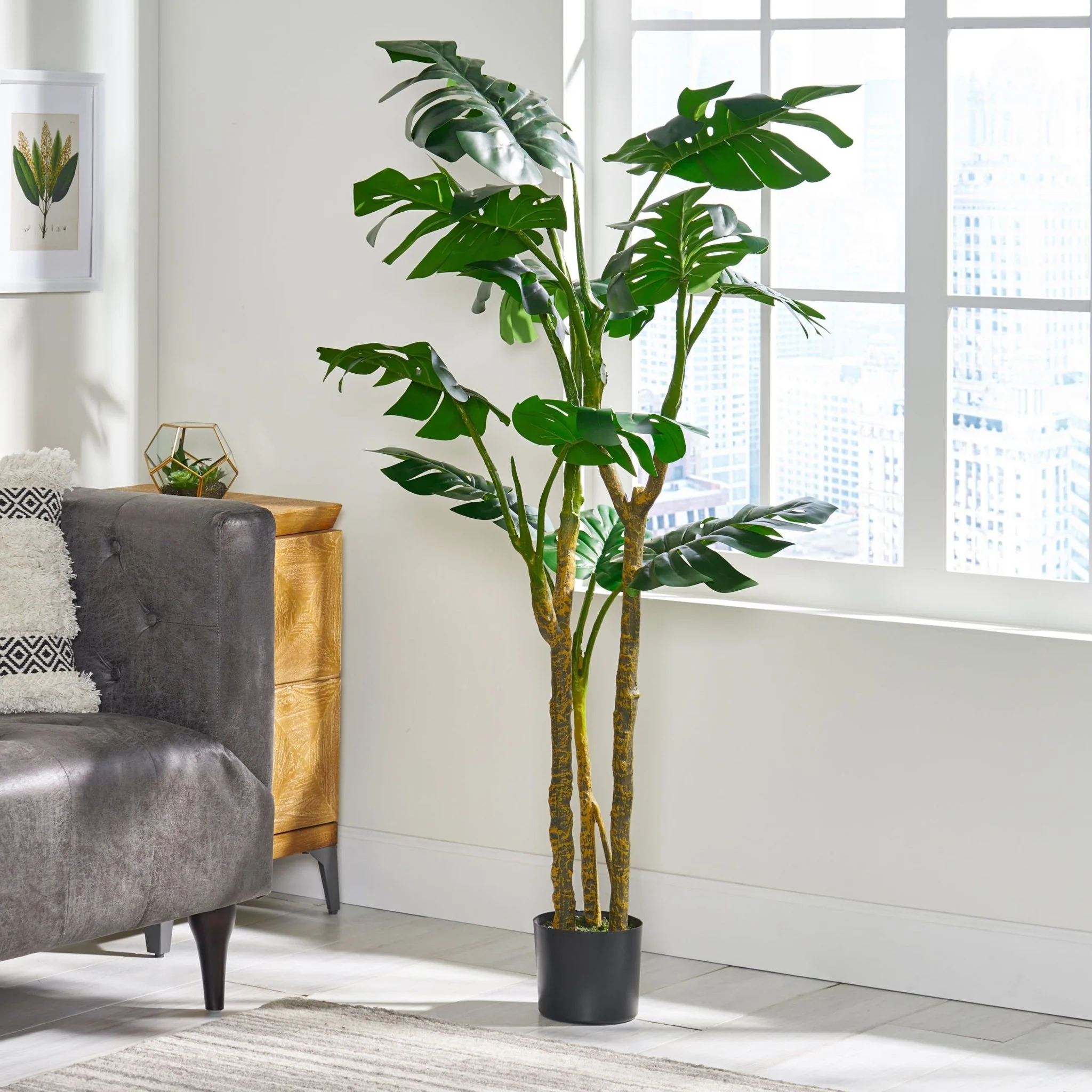 Artificial Monstera Tree - Image 2