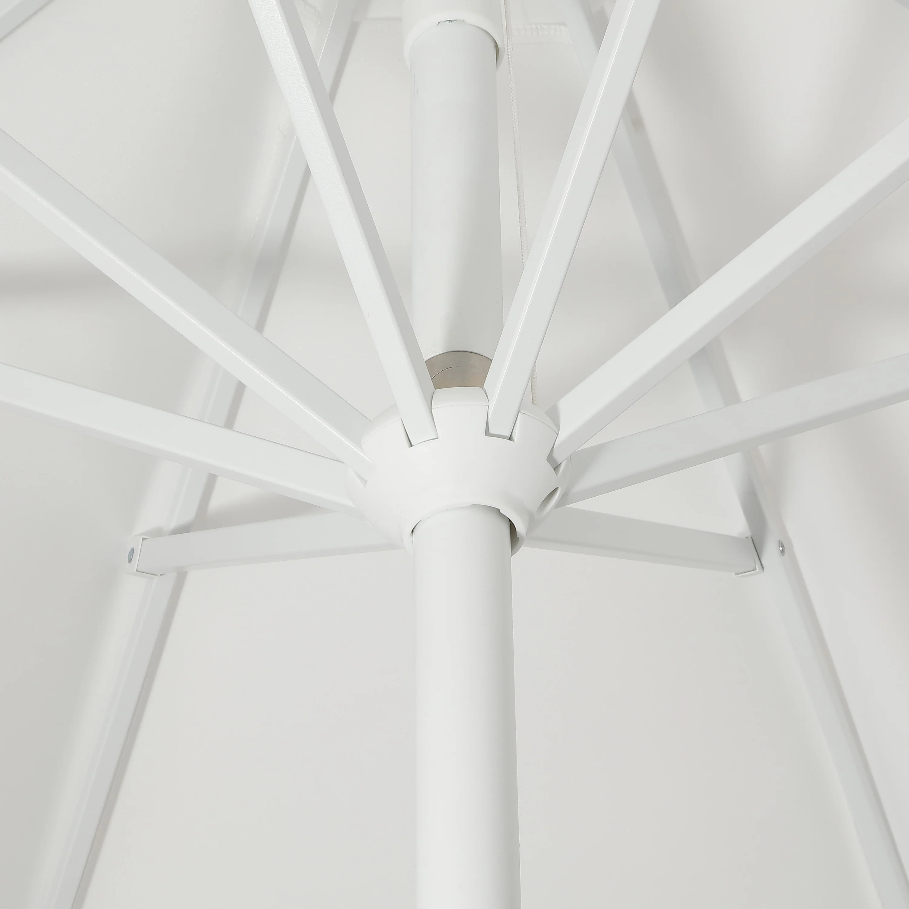 Baiona Classic MidCentury Market Patio Umbrella with UV Protection - Image 9