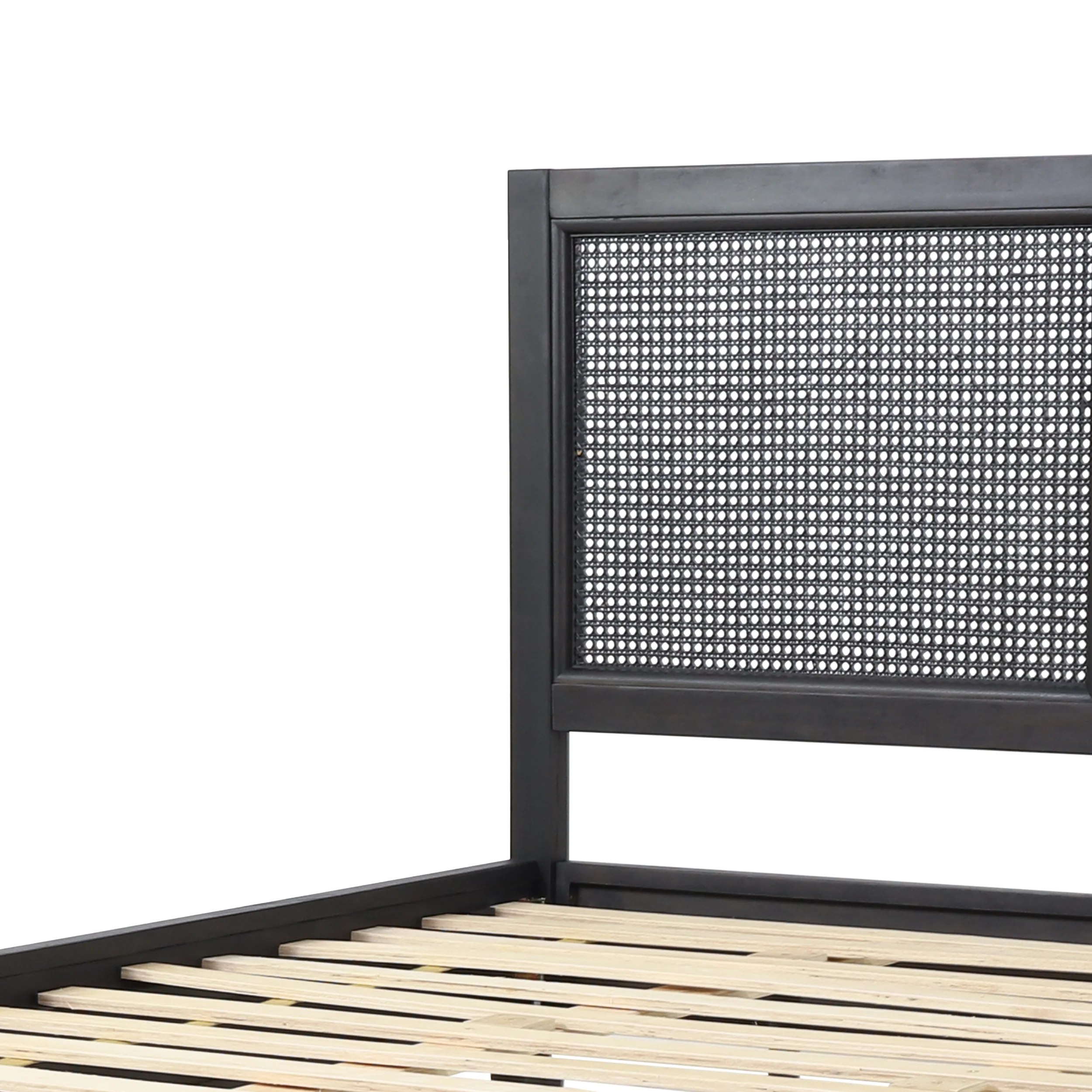 Balikos Solid Wood Queen Bed - Image 11