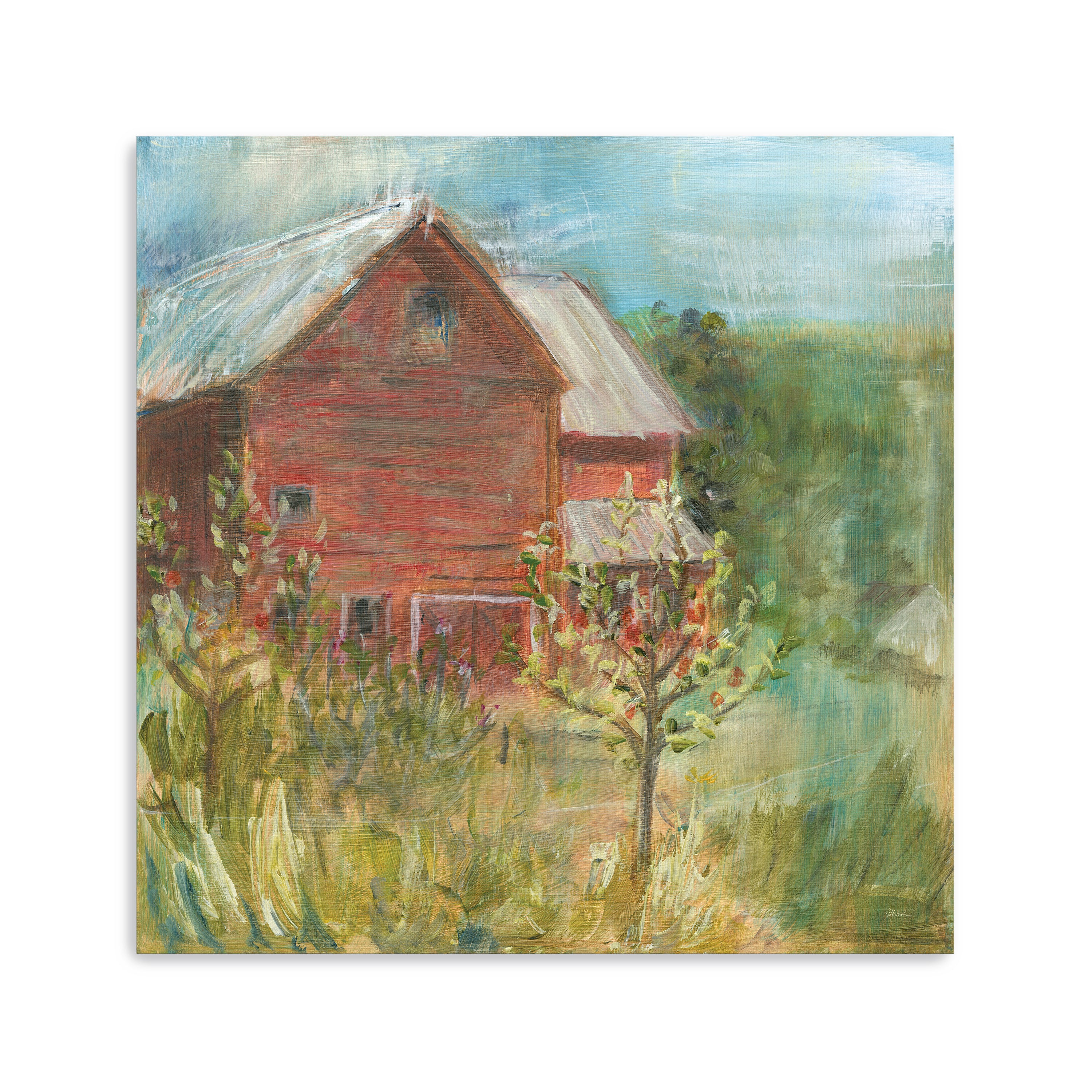 Barn Orchard Canvas Giclee - Image 10